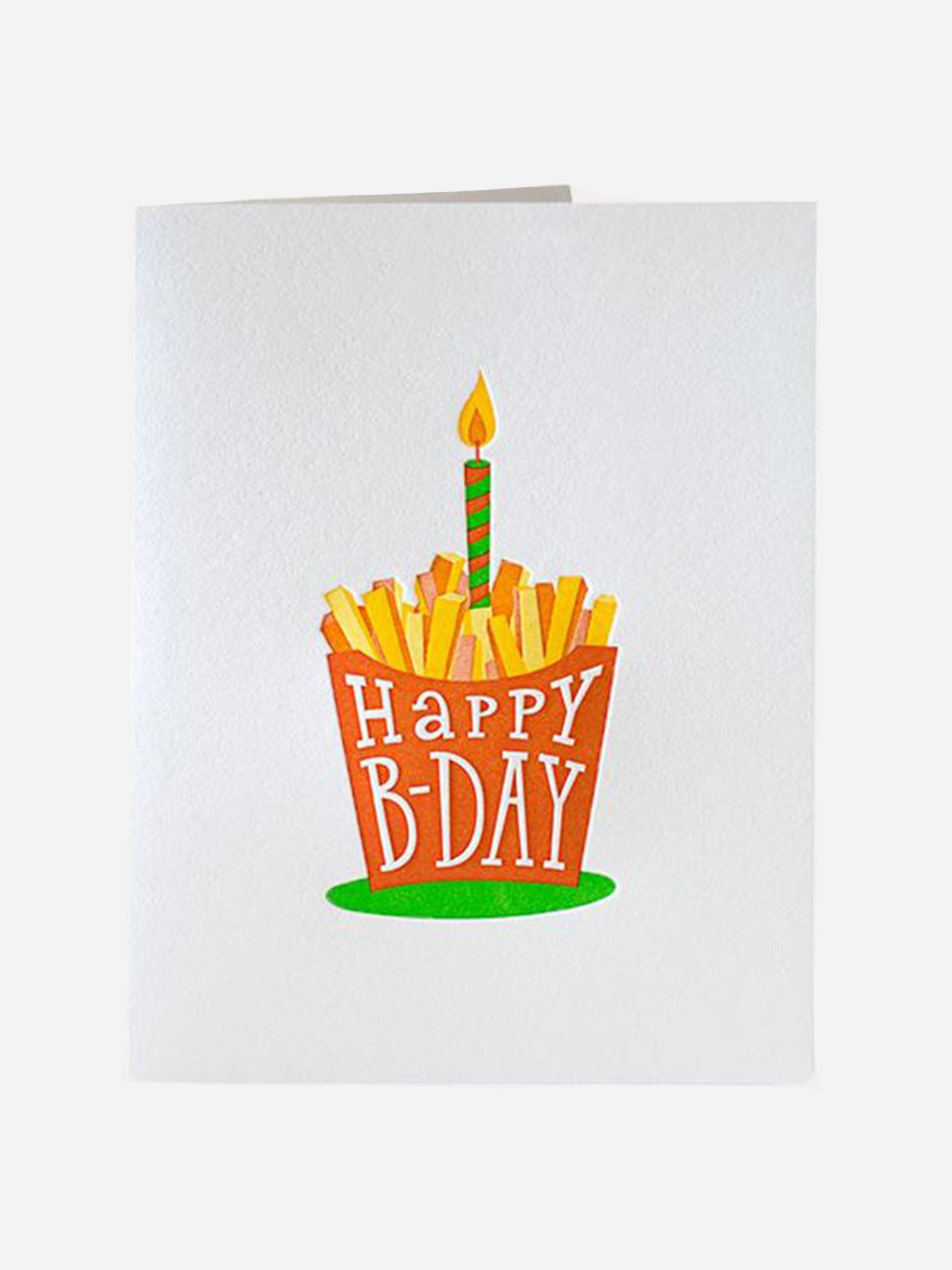 Elum French Fried Birthday Card