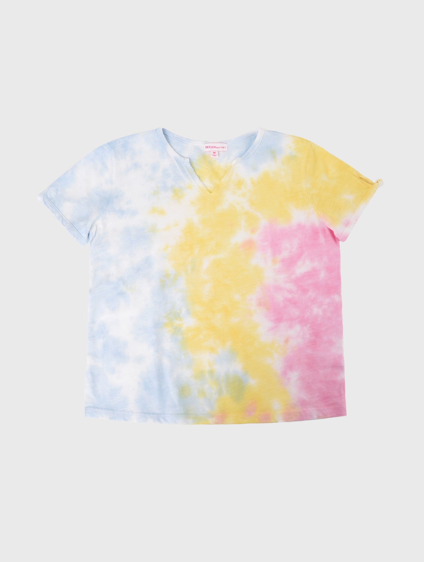 Design History Girls' Tie-Dye Short-Sleeve Top