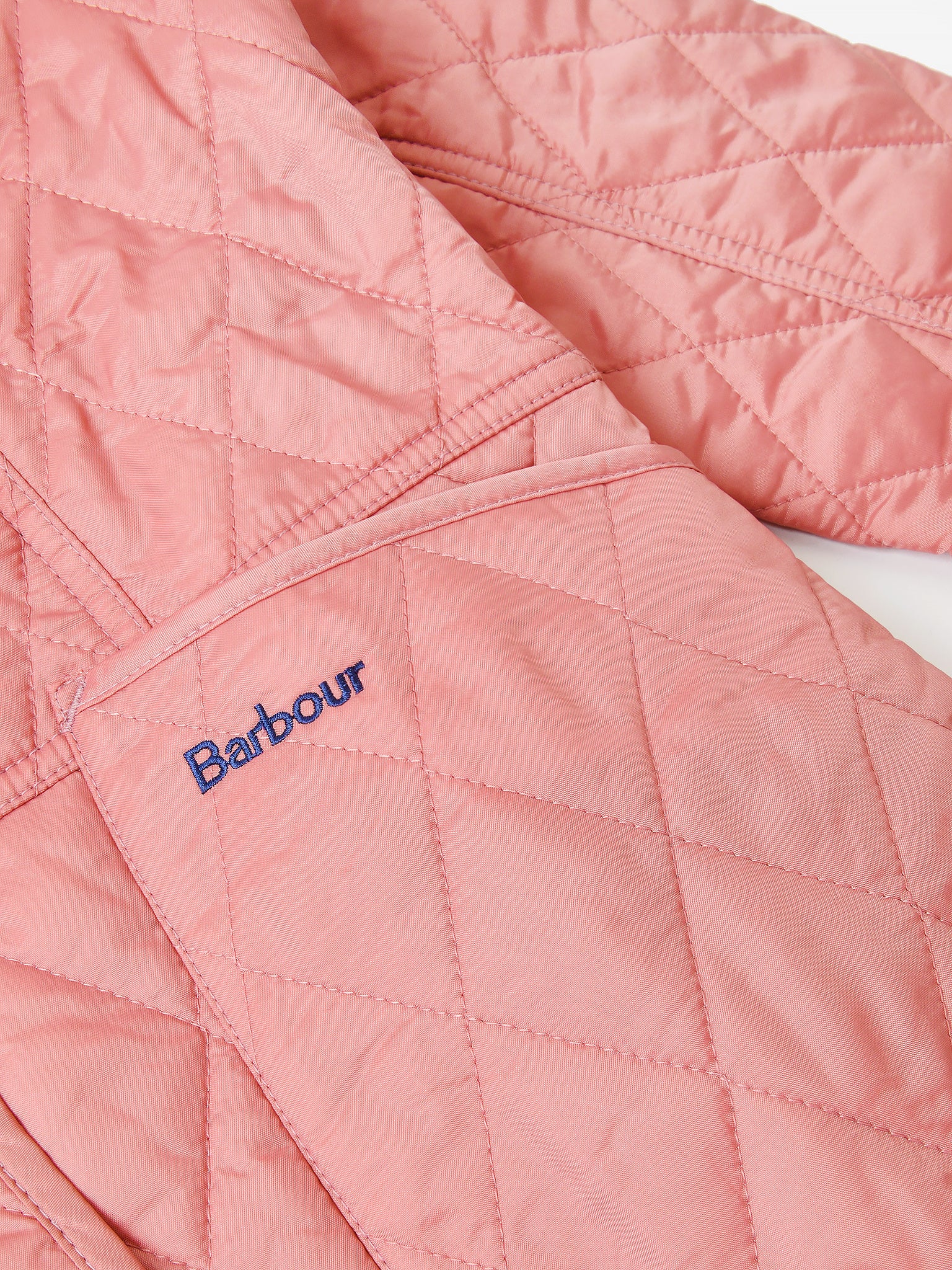 Barbour pink packaway quilted shop jacket