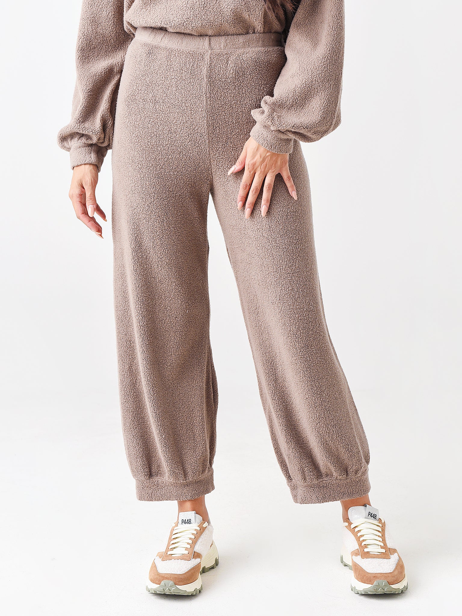 Sherpa sweatpants online women