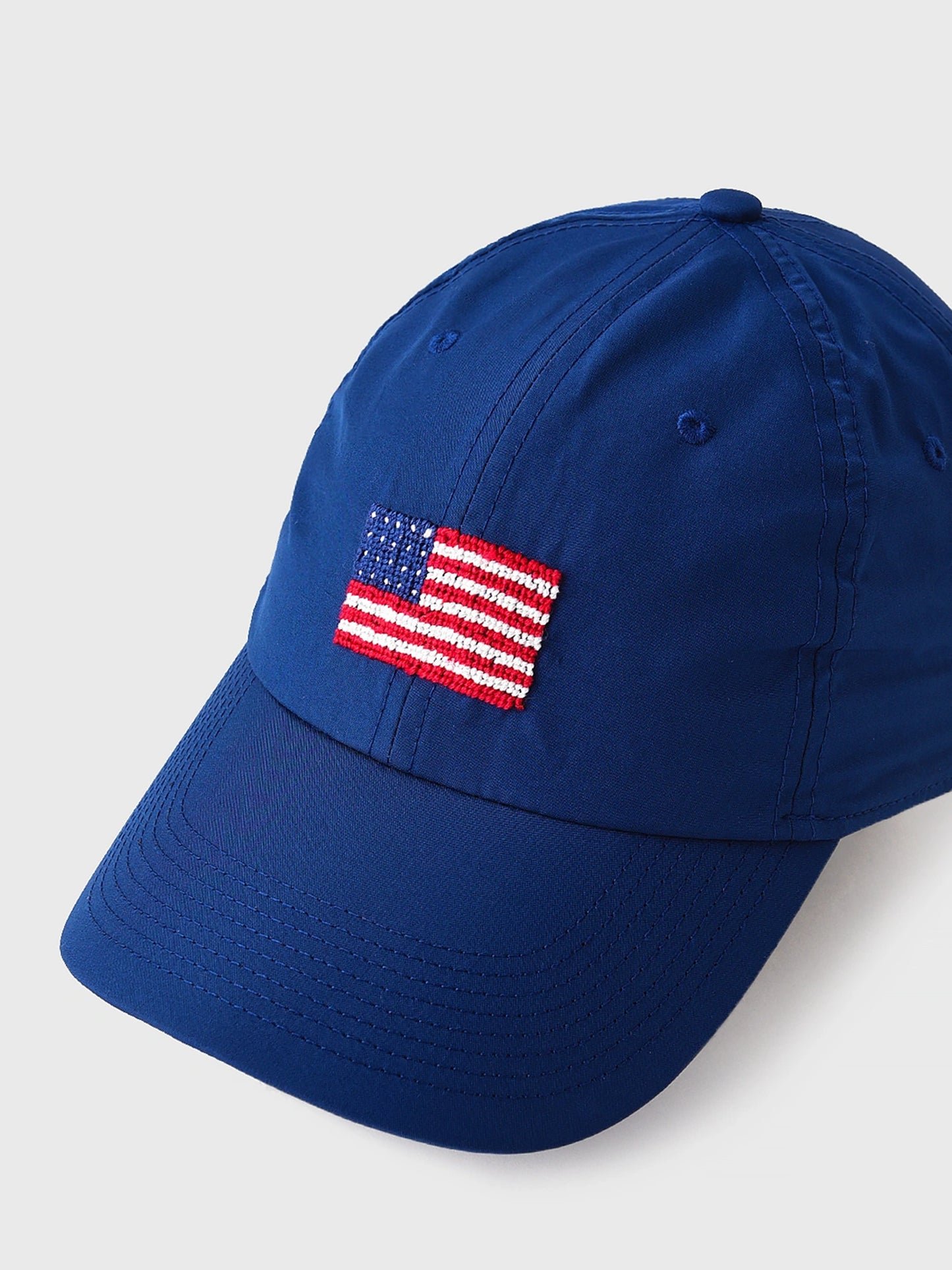 Smathers + Branson American Flag Needlepoint Performance Hat