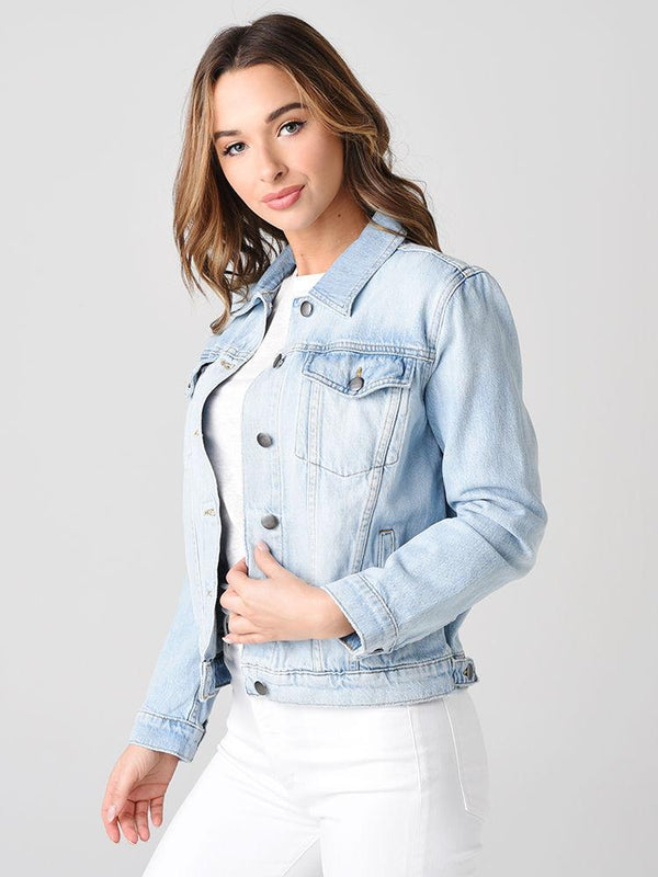 Frame Women's Heritage Original Denim Jacket - Saint Bernard