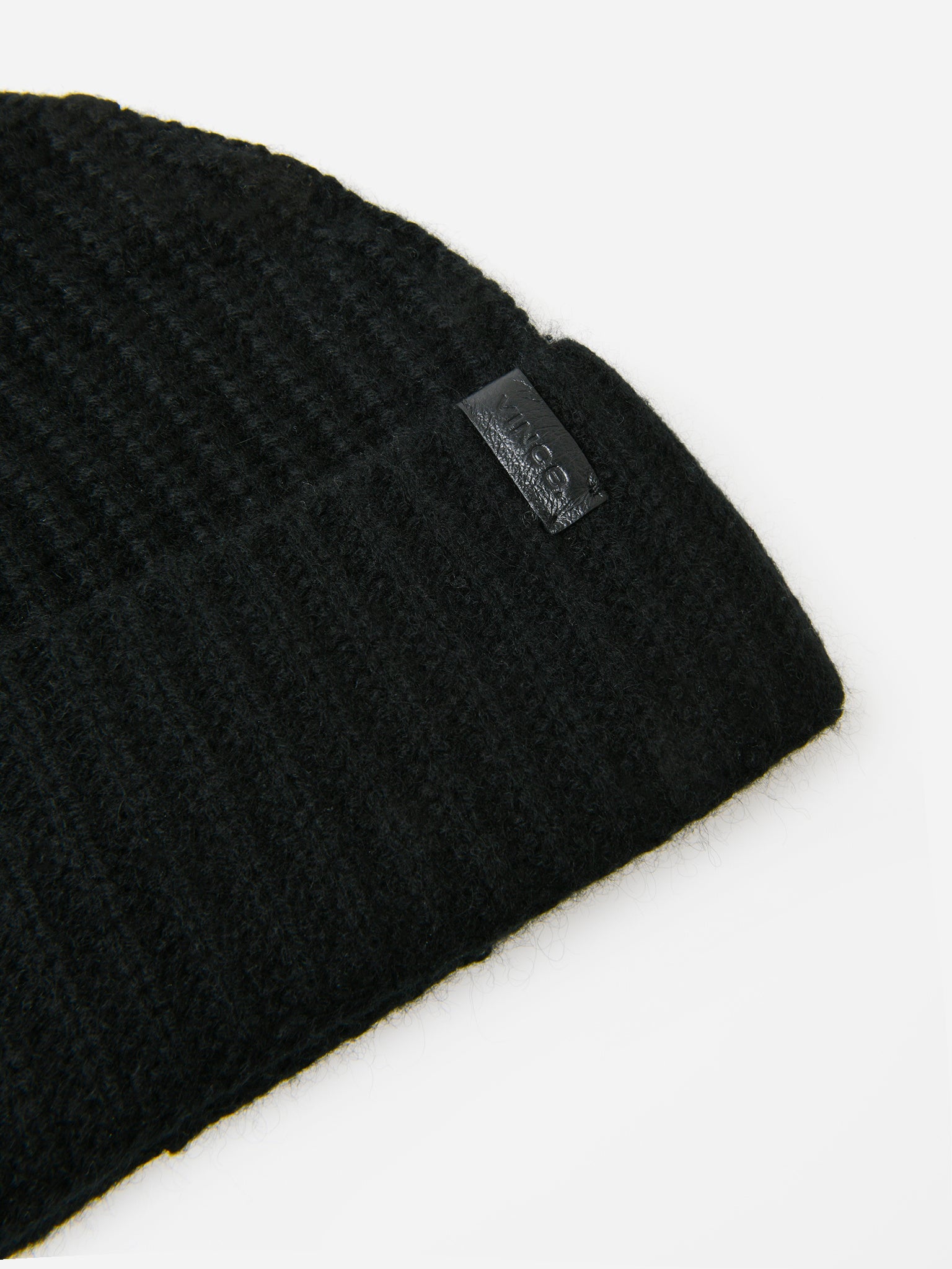 Vince Men's Wool Cashmere Shaker Stitch Hat