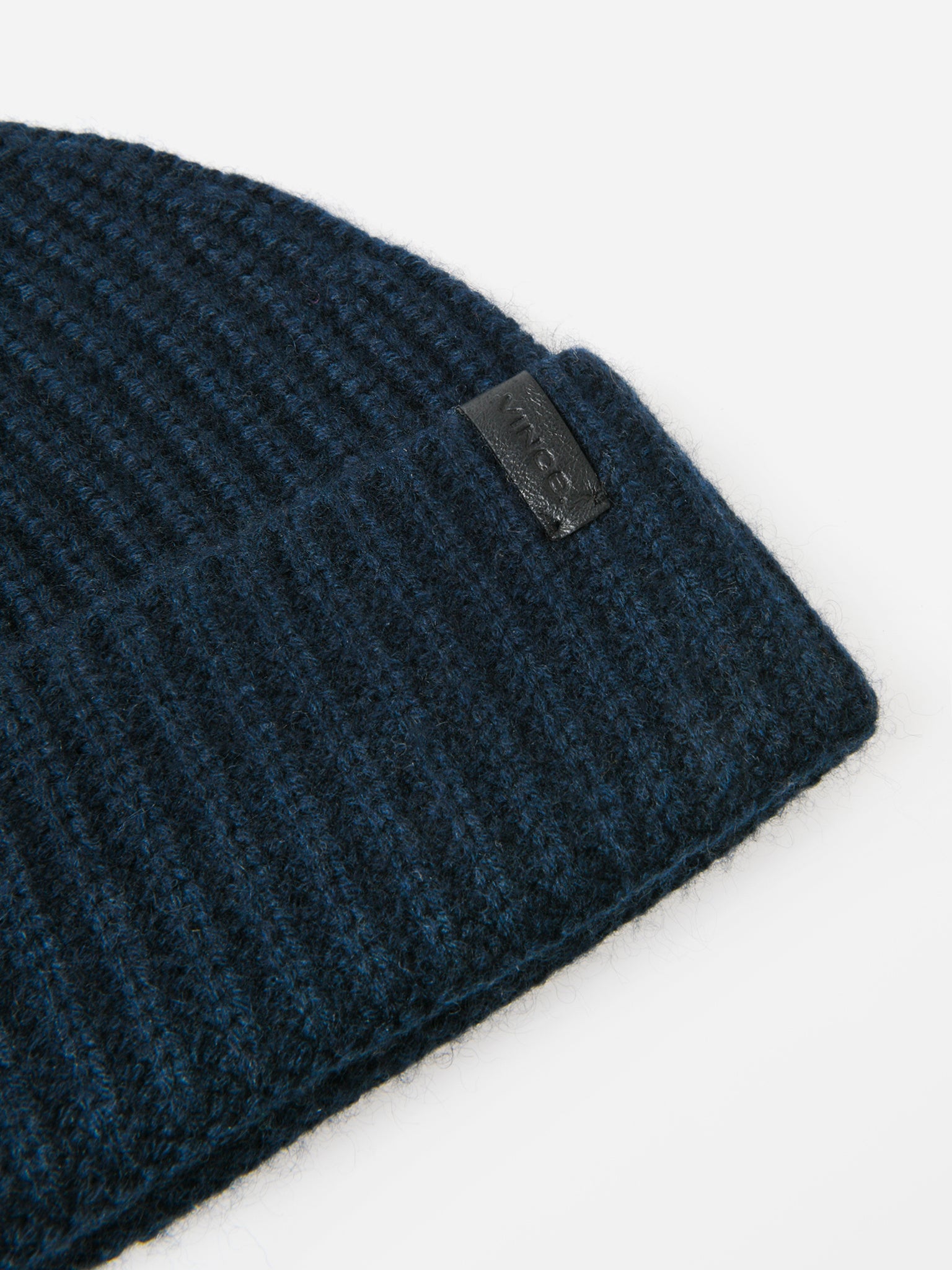 Vince Men's Wool Cashmere Shaker Stitch Hat