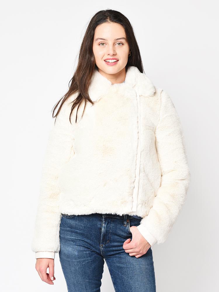 J brand shop faux fur jacket