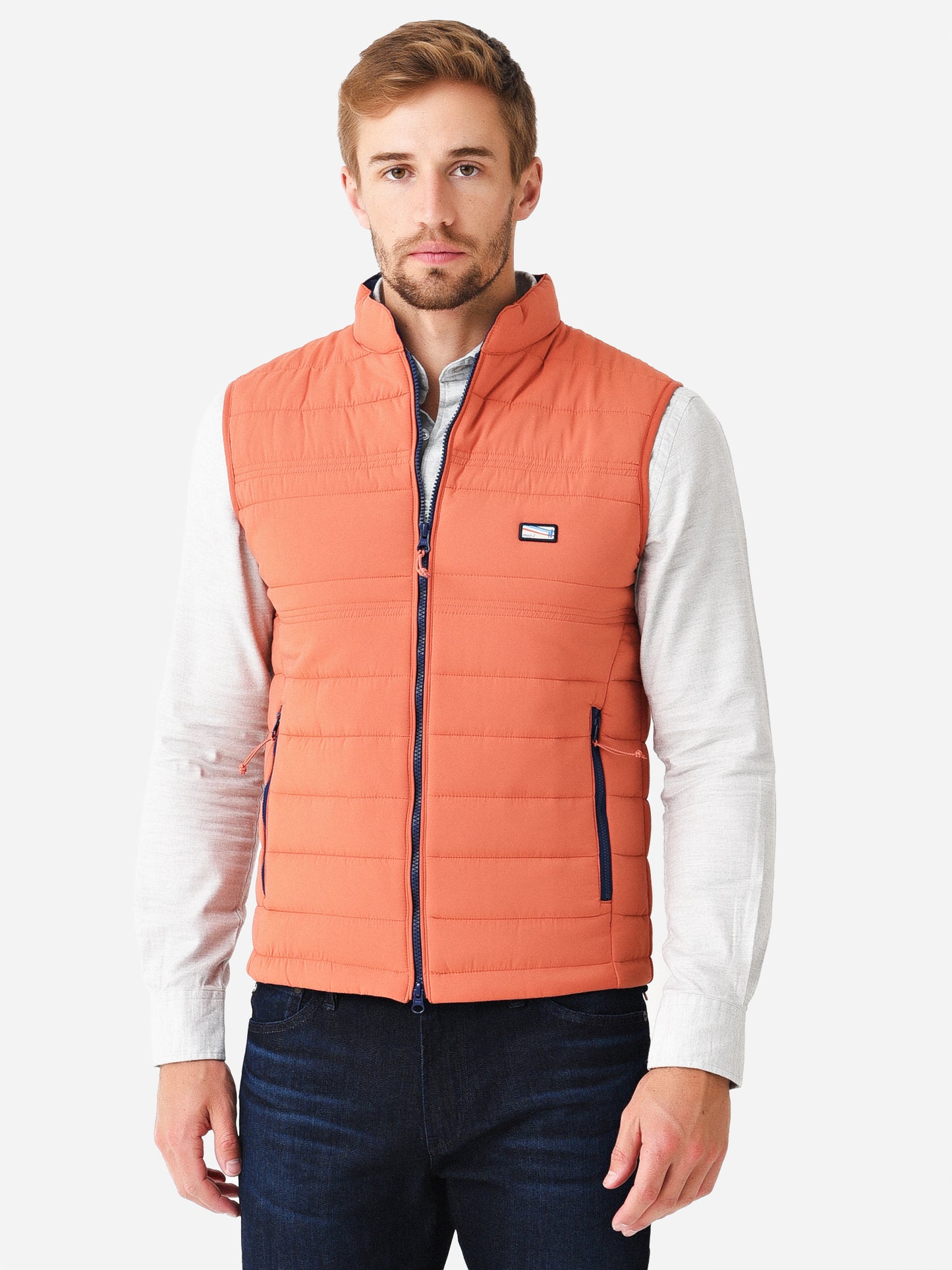 Johnnie-O Men's Harwich Lightweight Quilted Puffer Vest