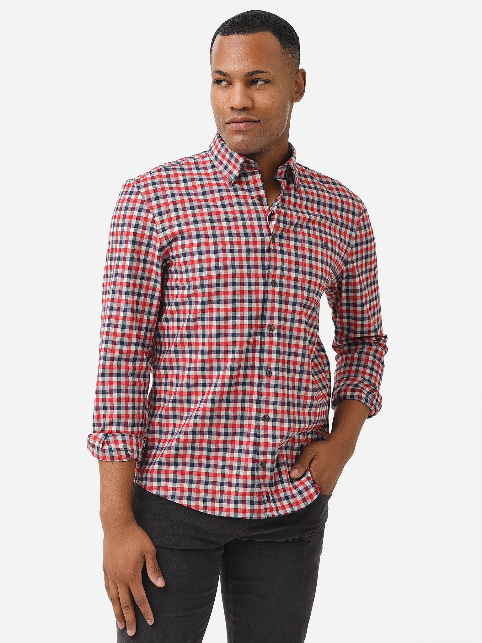 Johnnie-O Men's Coen Hangin' Out Button-Down Shirt – saintbernard.com