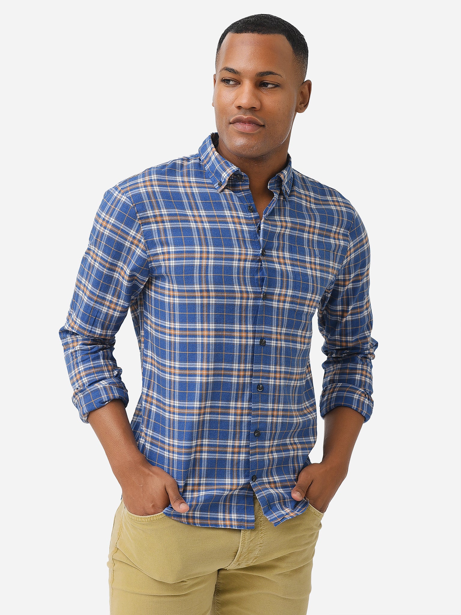 Johnnie-O Men's Ferguson Hangin' Out Surflannel Button-Down Shirt ...