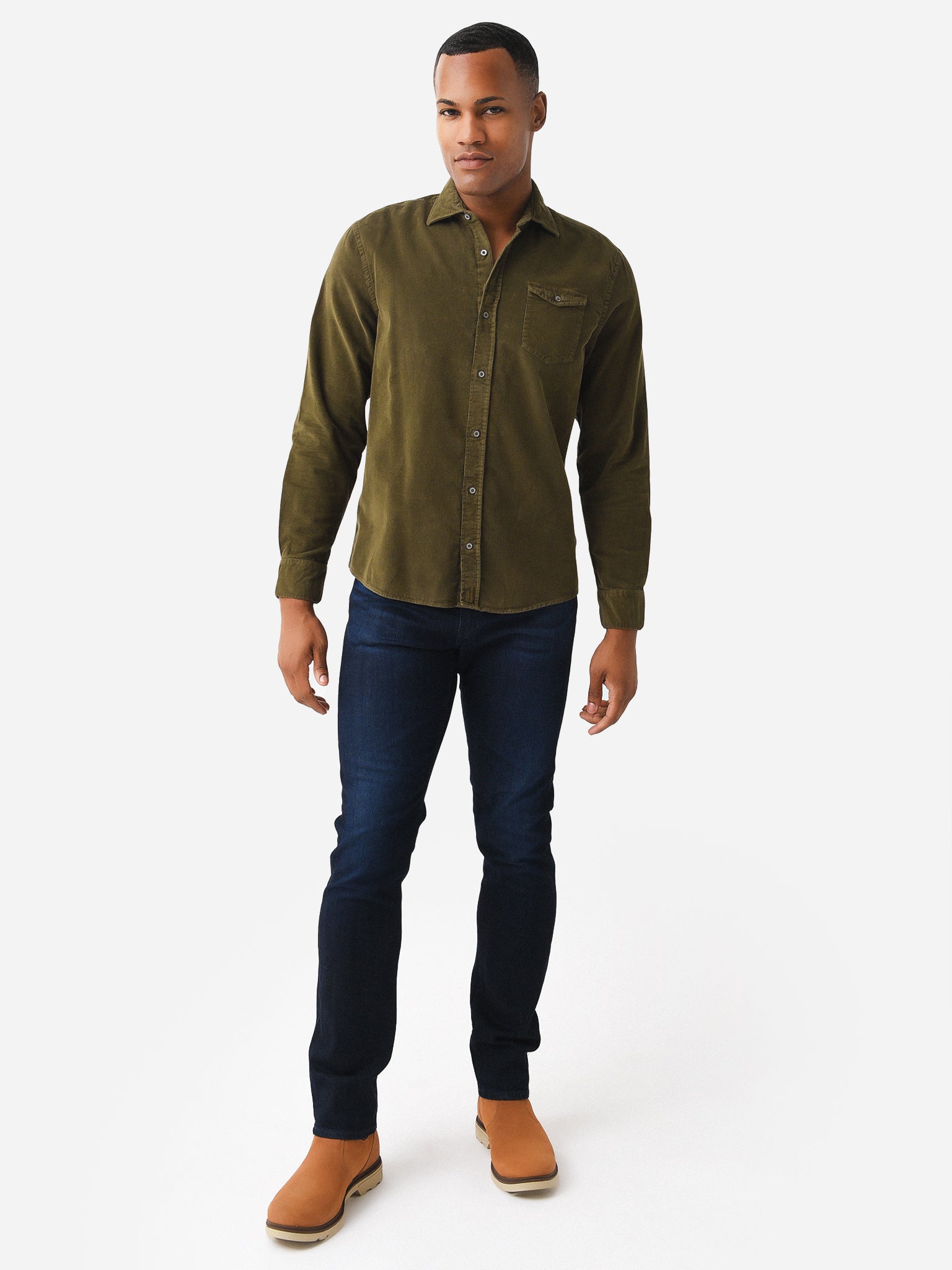 Johnnie-O Men's Kodiak Hangin' Out Corduroy Shirt