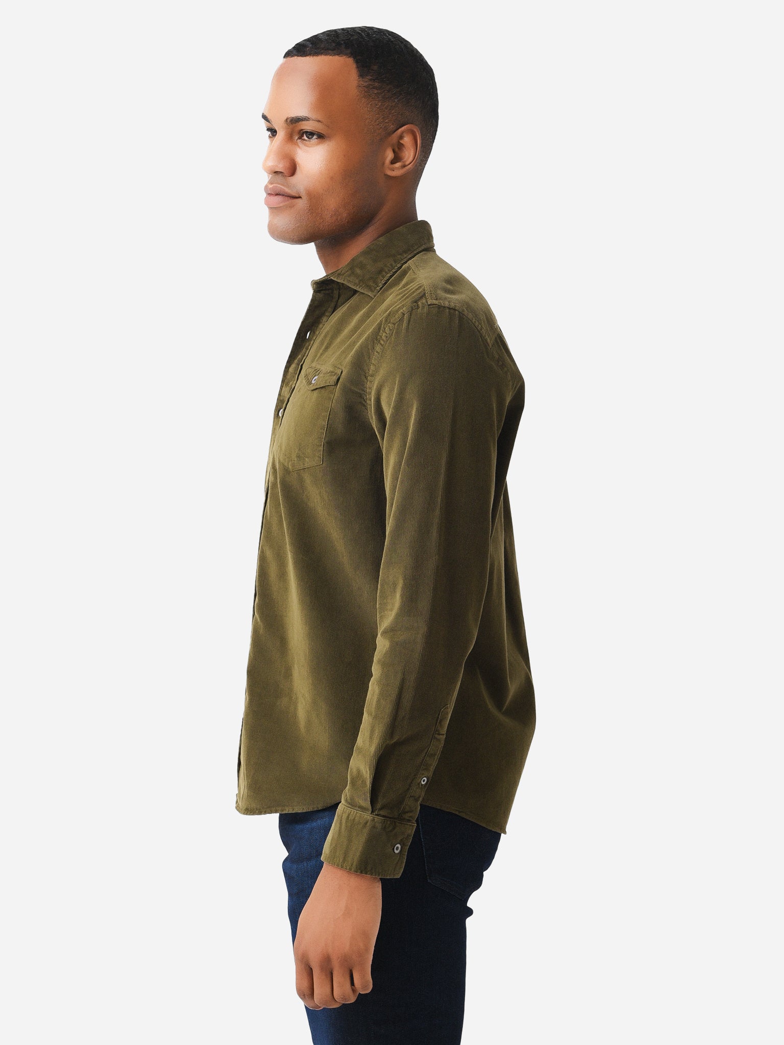 Johnnie-O Men's Kodiak Hangin' Out Corduroy Shirt