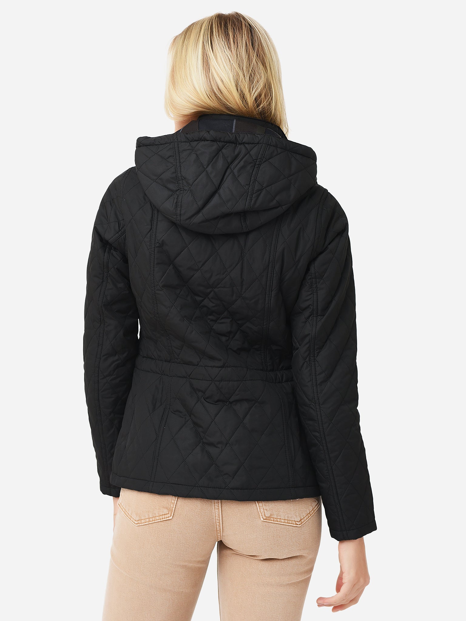 Barbour Women's Millfire Quilted Hooded Jacket