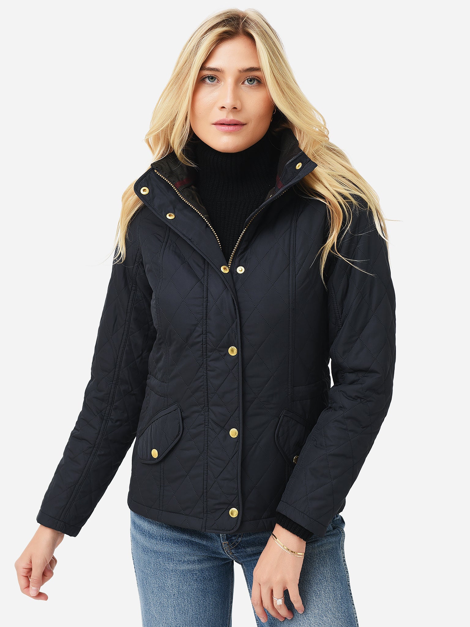 Barbour millfire store quilted womens jacket