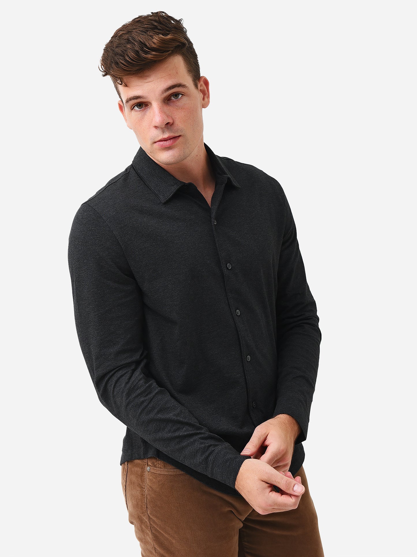 Vince Men's Long Sleeve Button-Down Shirt