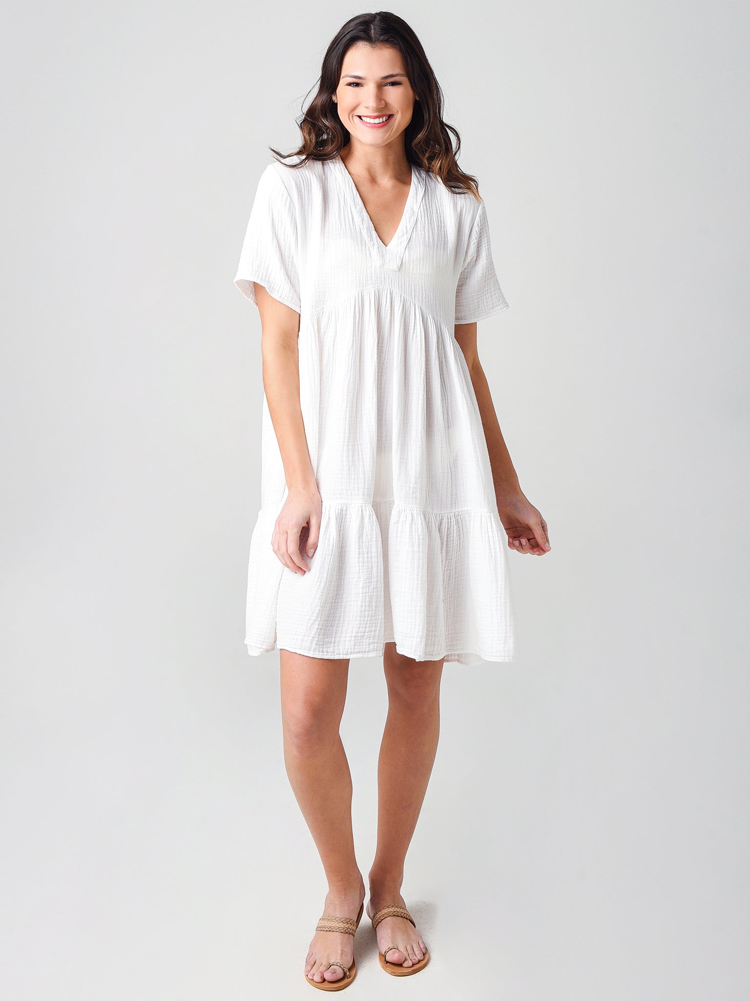 9seed marbella shop ruffle dress