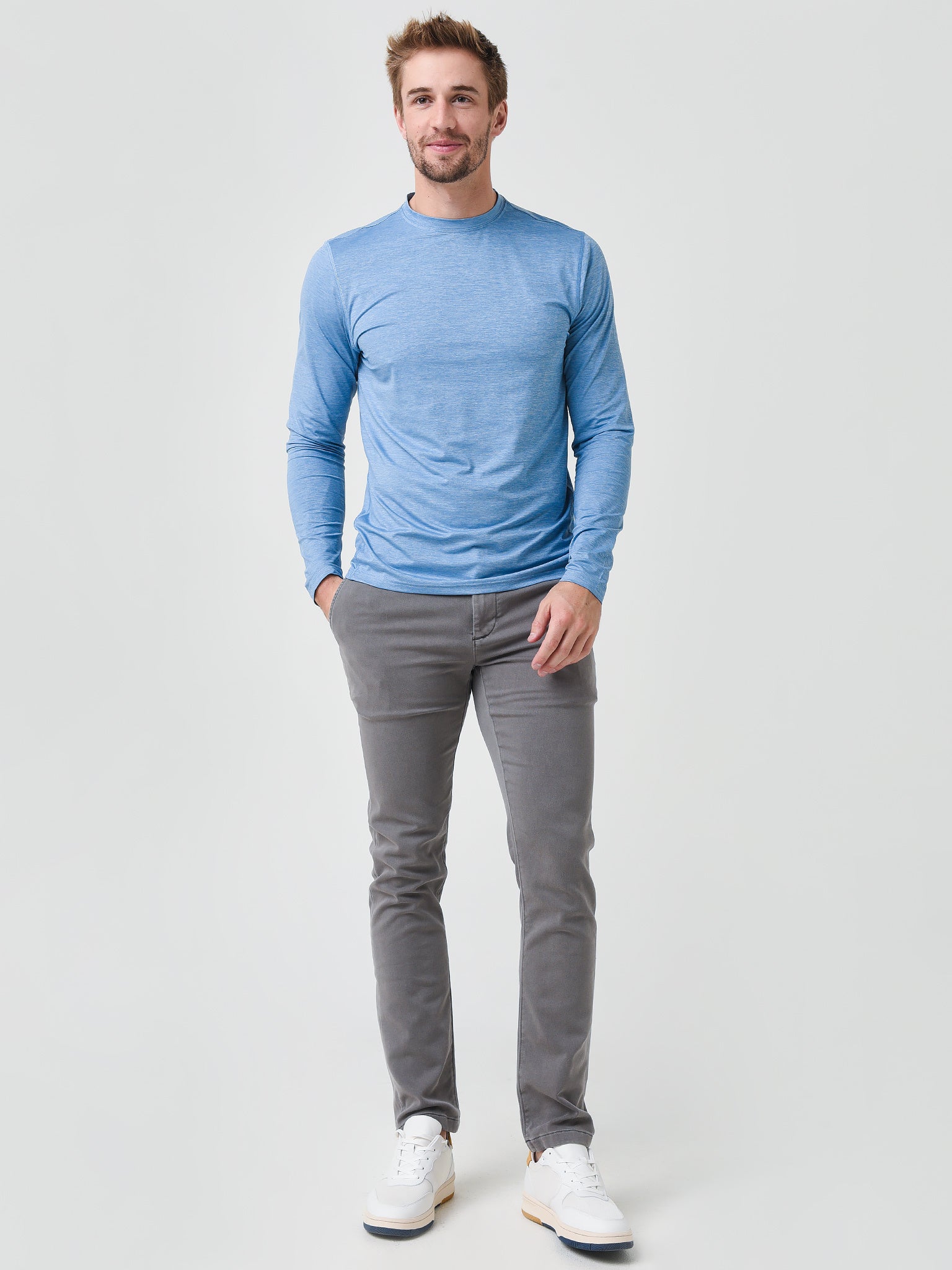 Greyson Men's Guide Sport Long Sleeve Tee