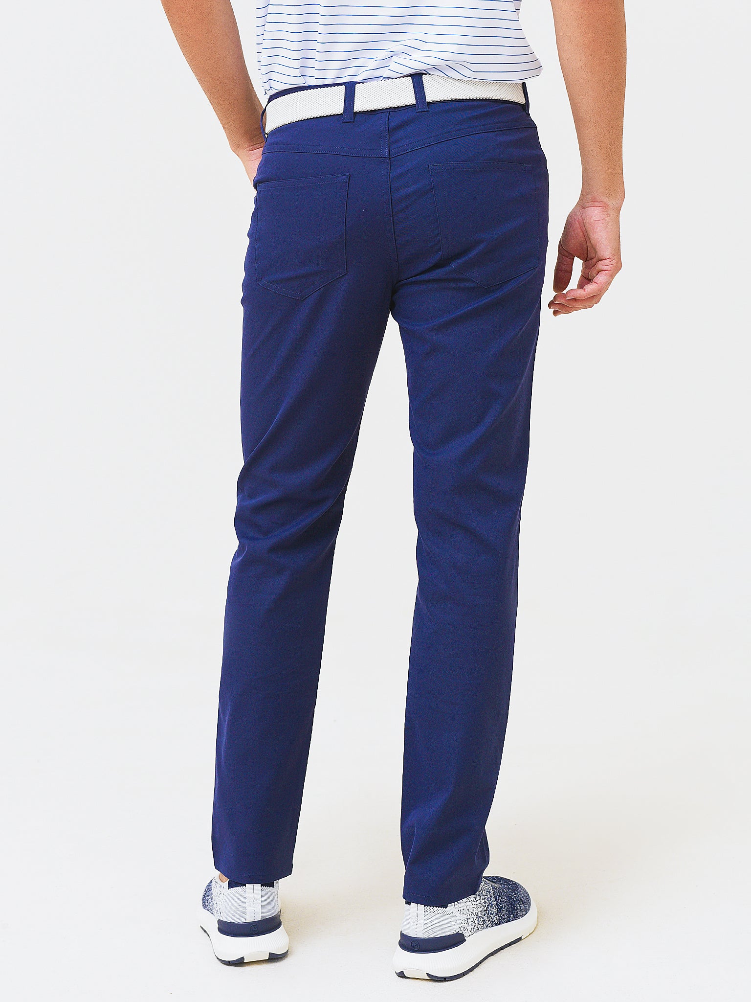EB66 Performance Five-Pocket Pant in Navy by Peter Millar - Hansen's  Clothing