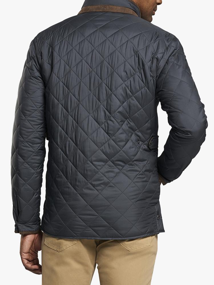 Peter Millar Men's Suffolk Quilted Travel Coat