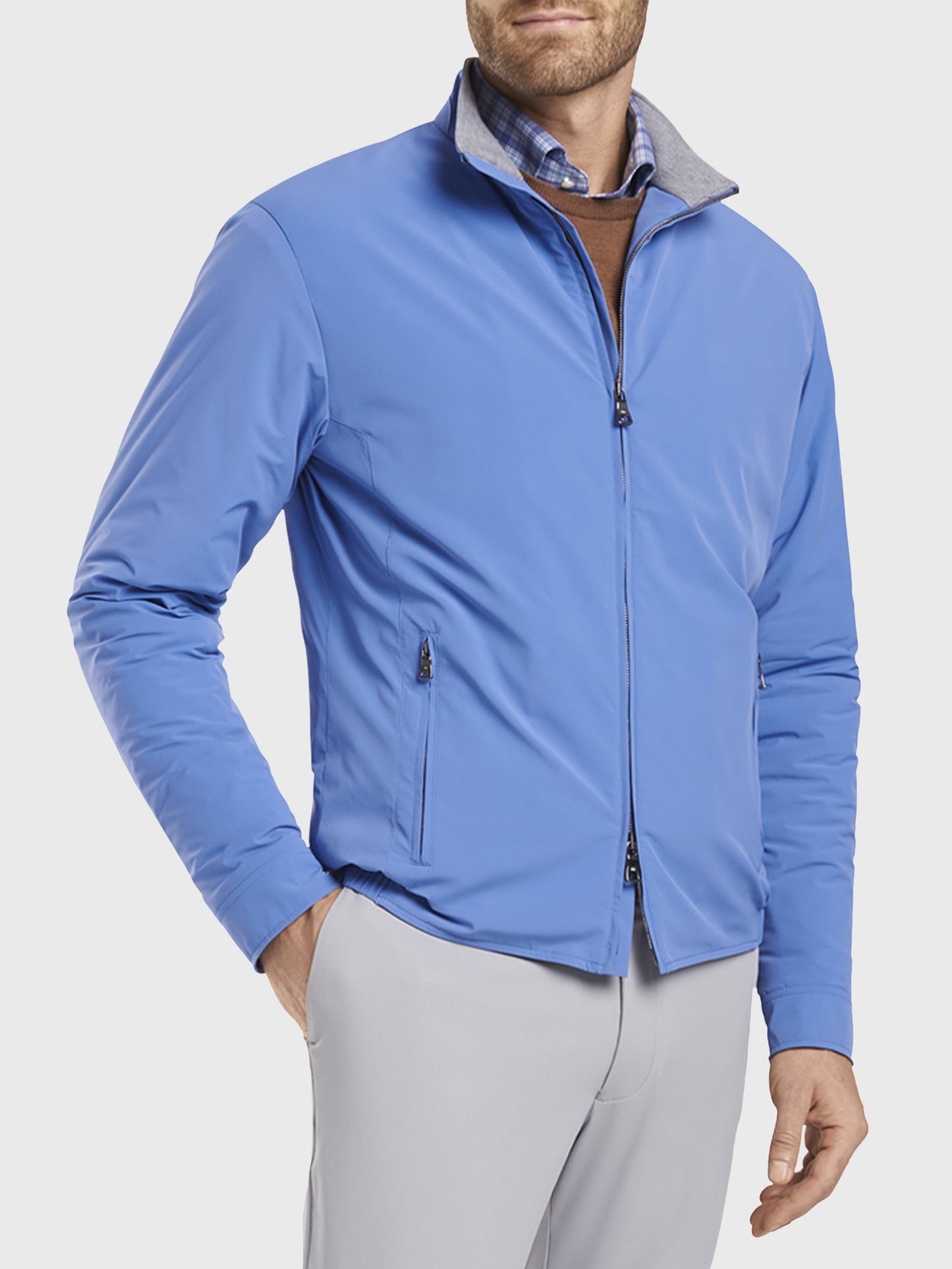 Peter Millar Crown Crafted Men's Stealth Light Insulated Jacket