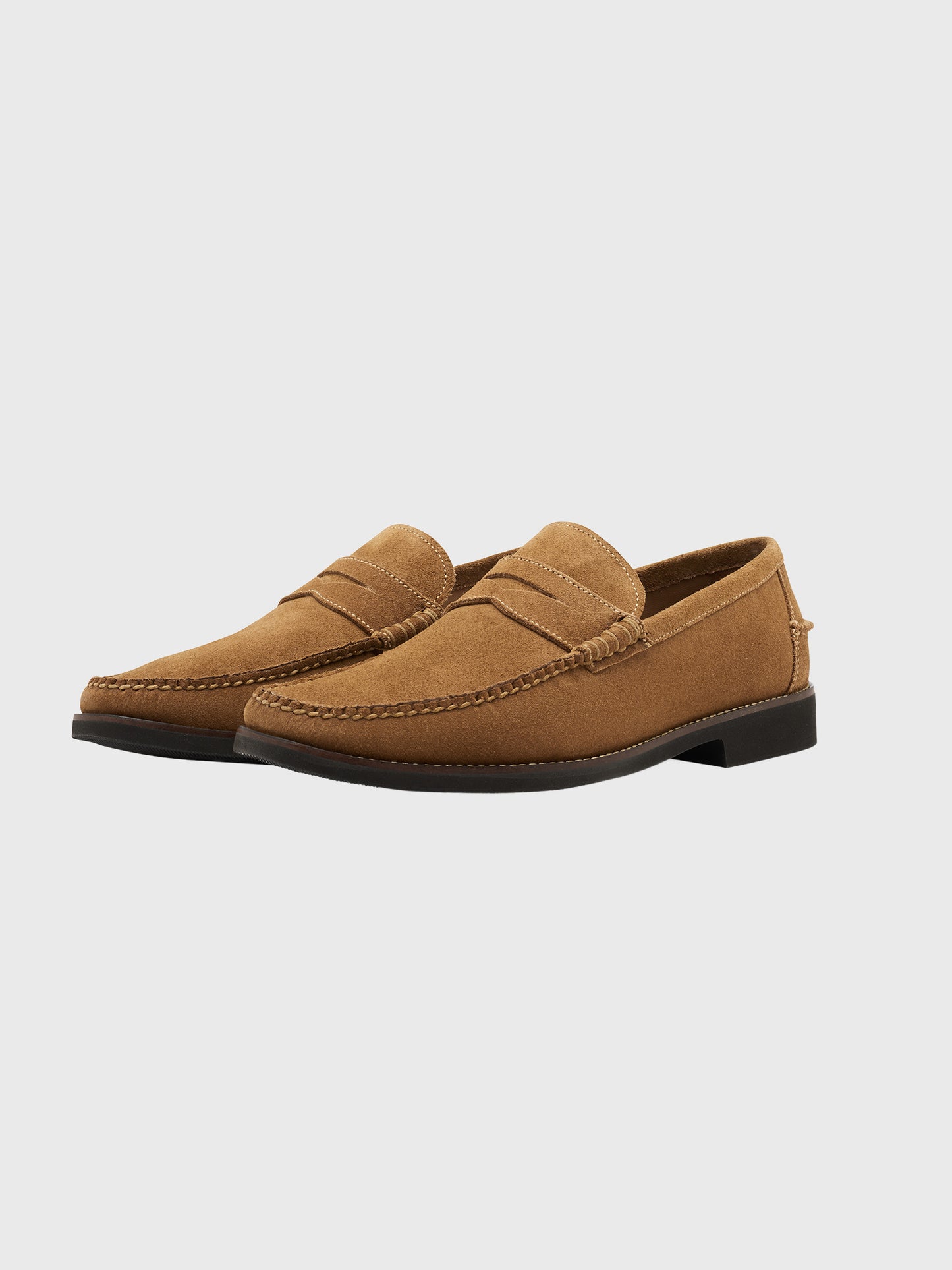 Peter Millar Crown Men's Hyperlight Handsewn Suede Penny Loafer