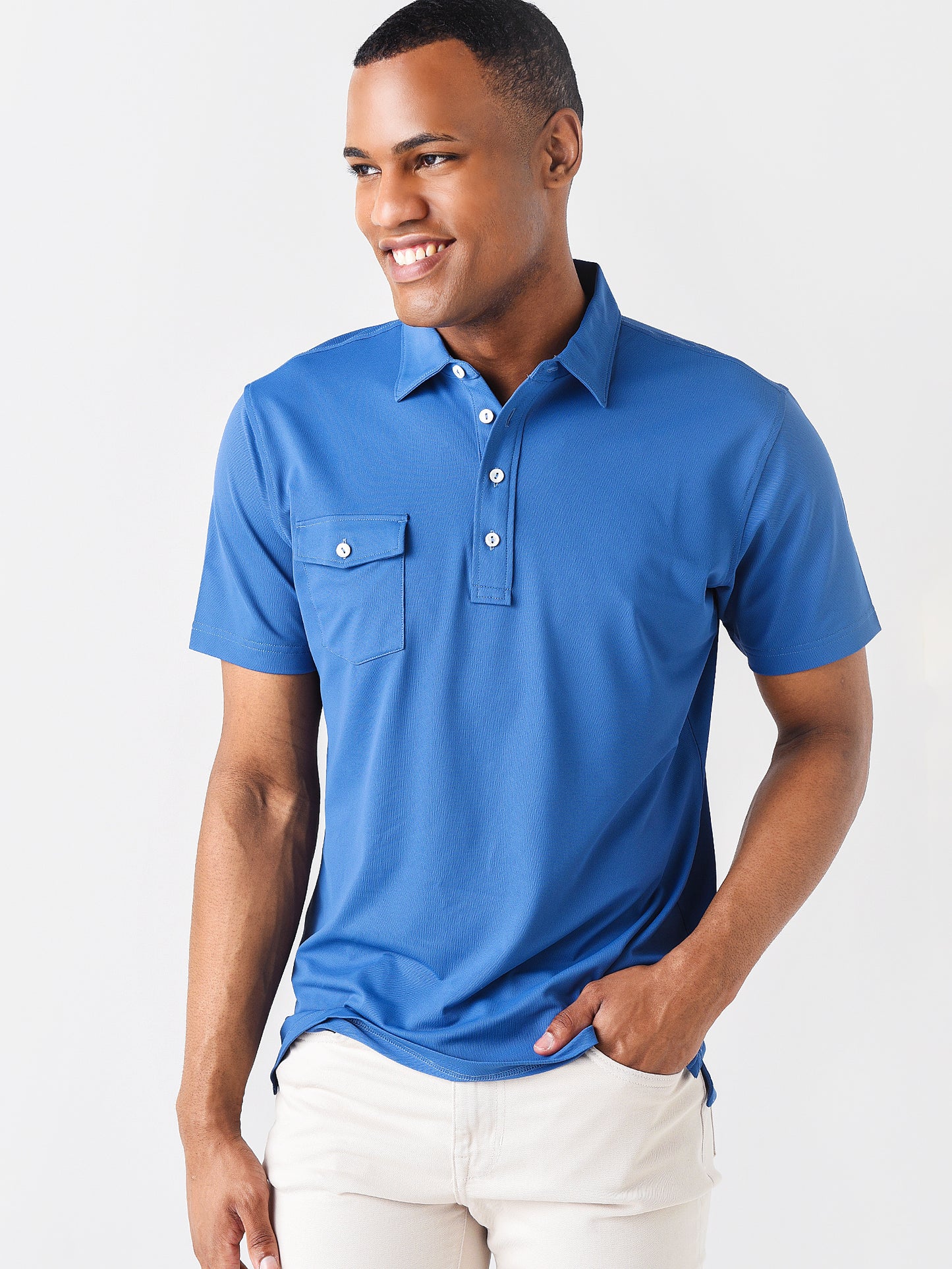 Peter Millar Crown Crafted Men's Soul Performance Mesh Polo