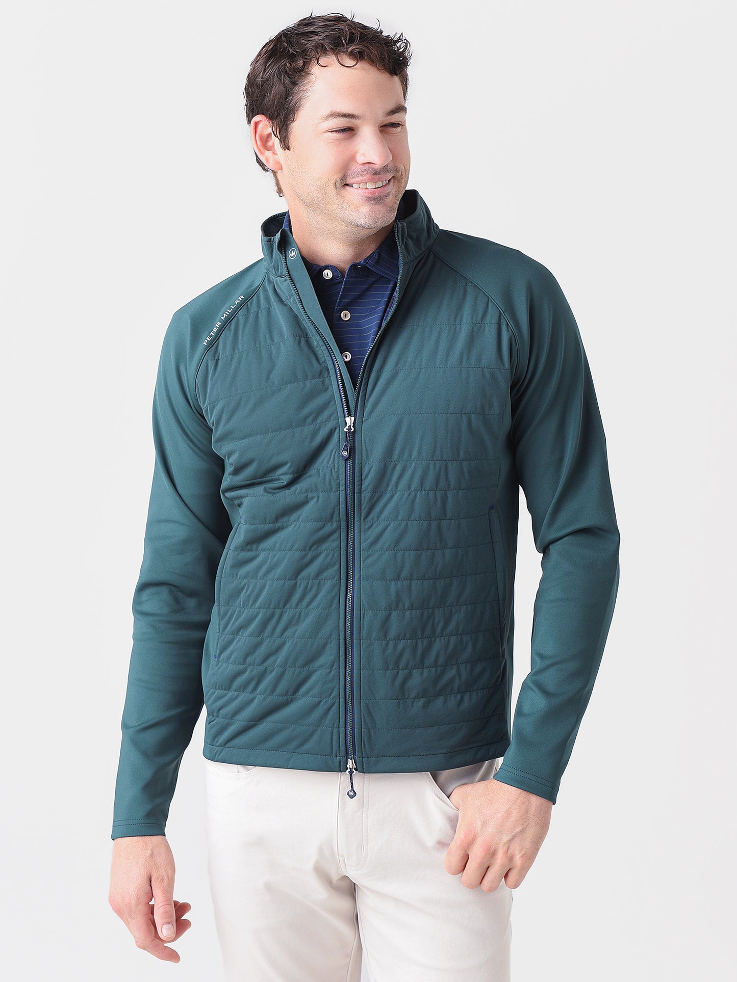 Peter Millar Crown Sport Men's Hyperlight Merge Hybrid Jacket