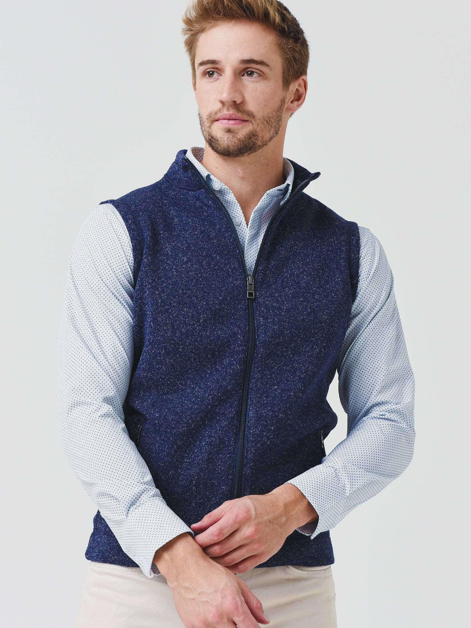 Peter Millar Crown Men s Fleece Sweater Vest