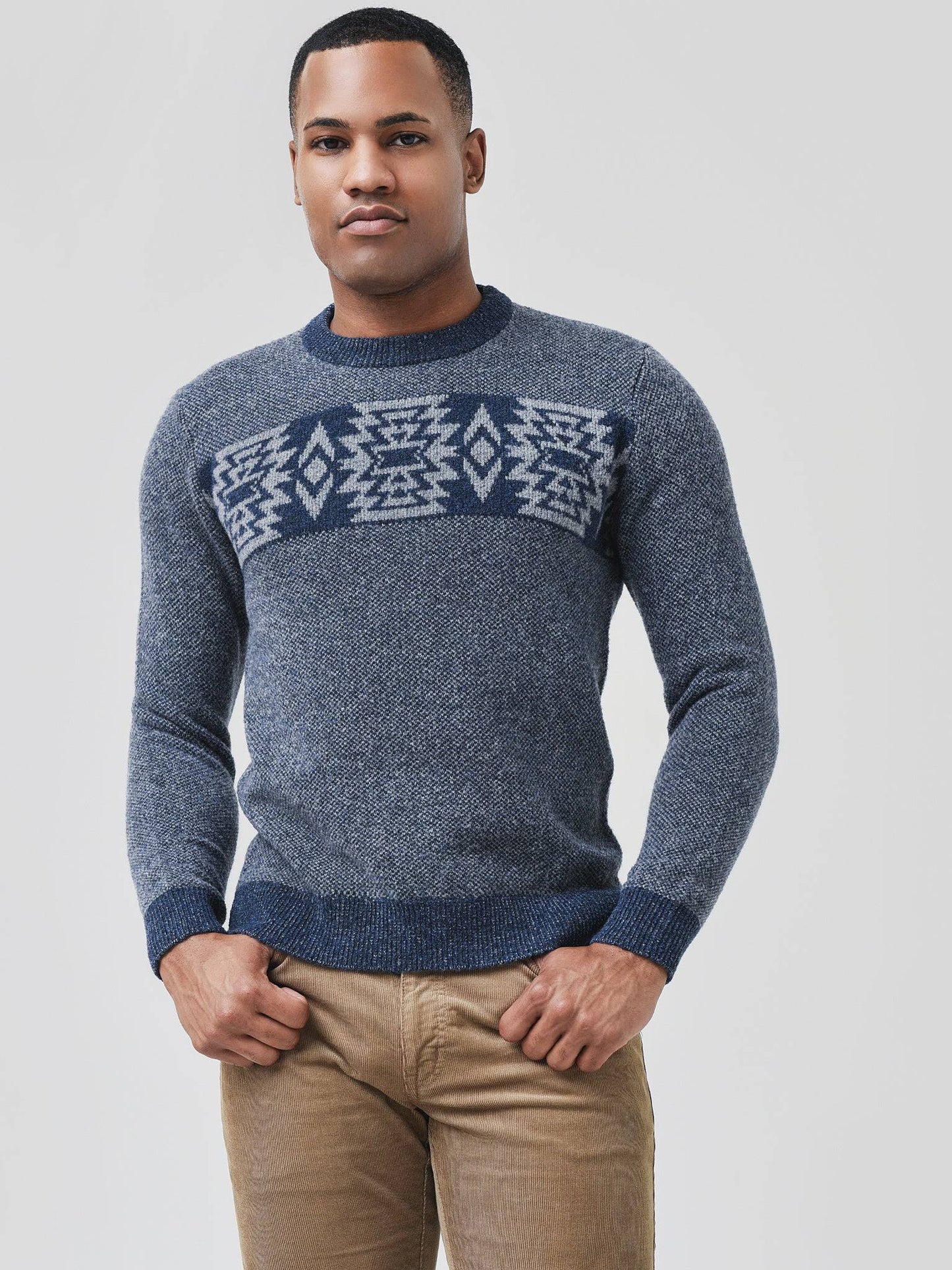 Peter Millar Collection Men's Alpine Descent Crew Sweater