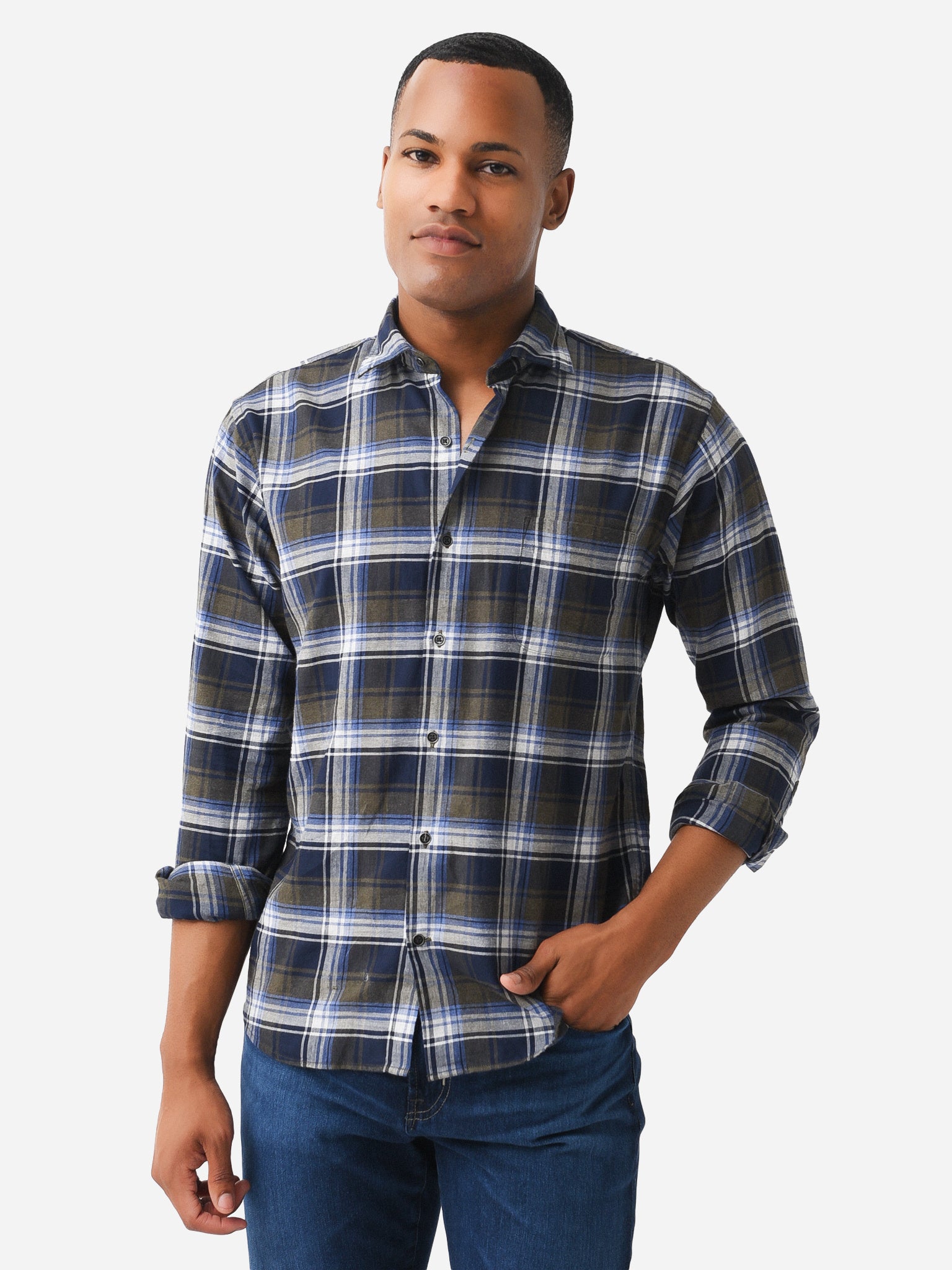 Peter Millar Crown Men's Timber Park Cotton Sport Shirt | $148.00 ...