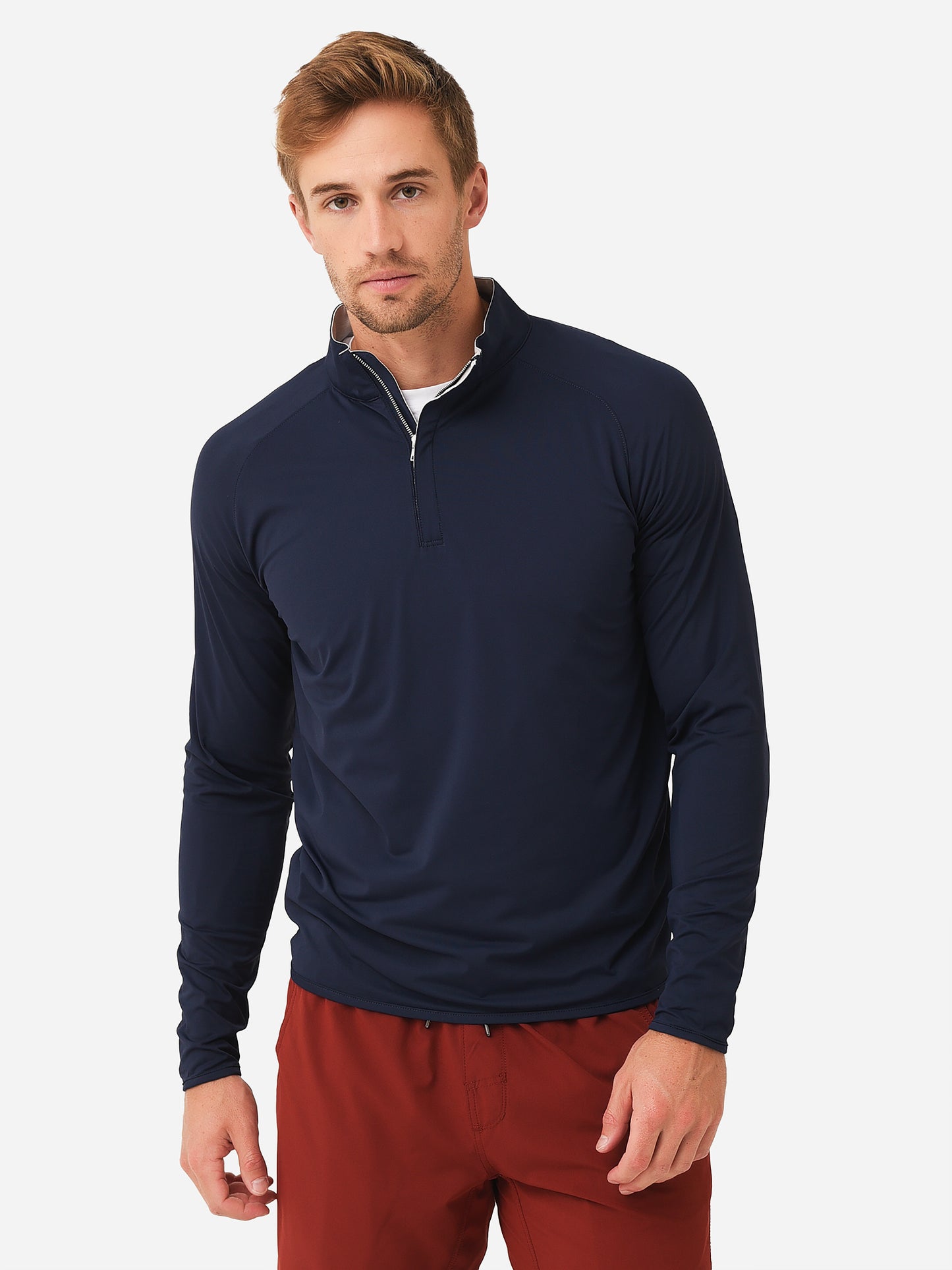 Peter Millar Crown Crafted Men's Stealth Performance Quarter-Zip