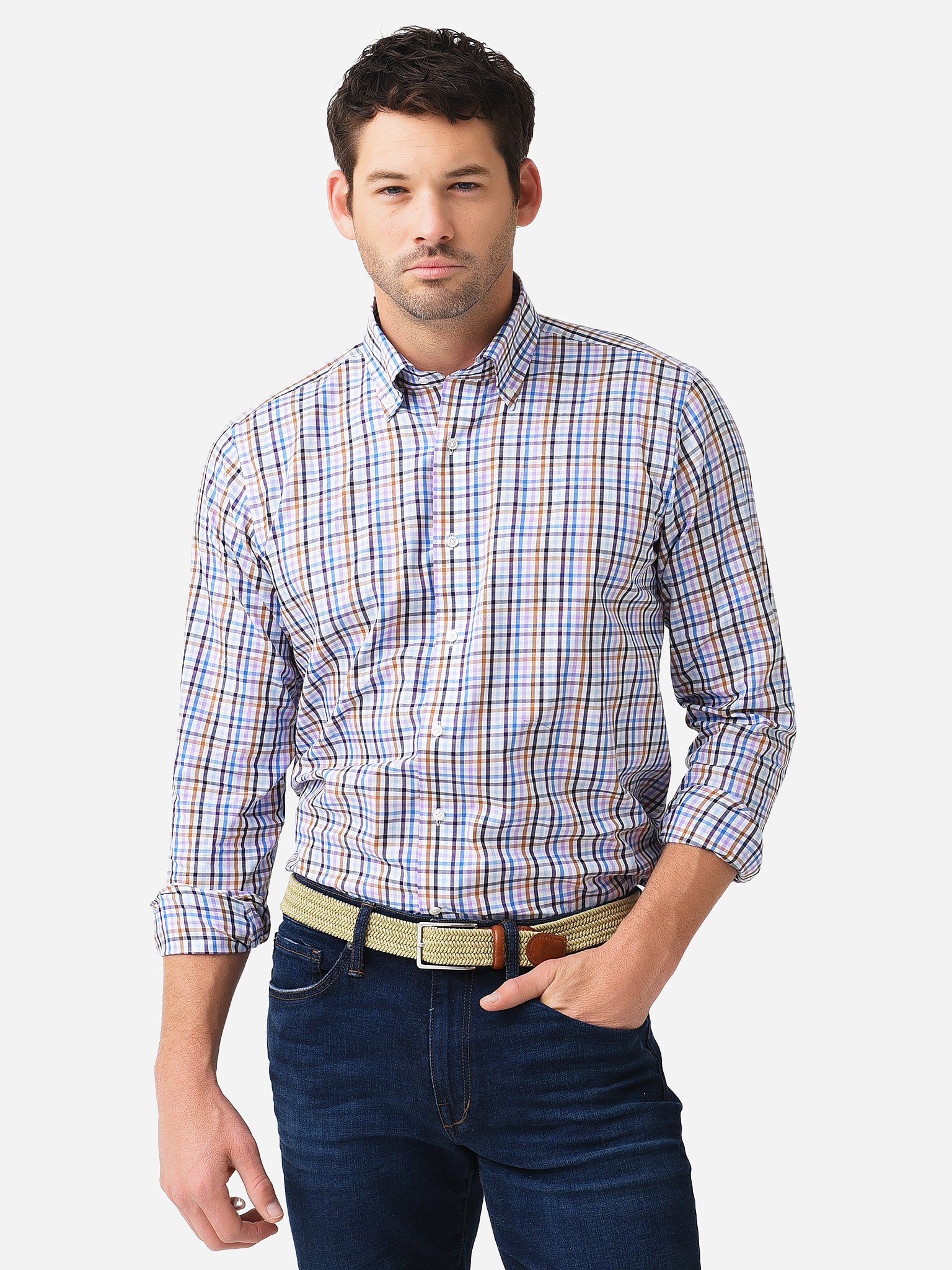 Peter Millar Crown Crafted Men's Hep Sport Shirt – saintbernard.com