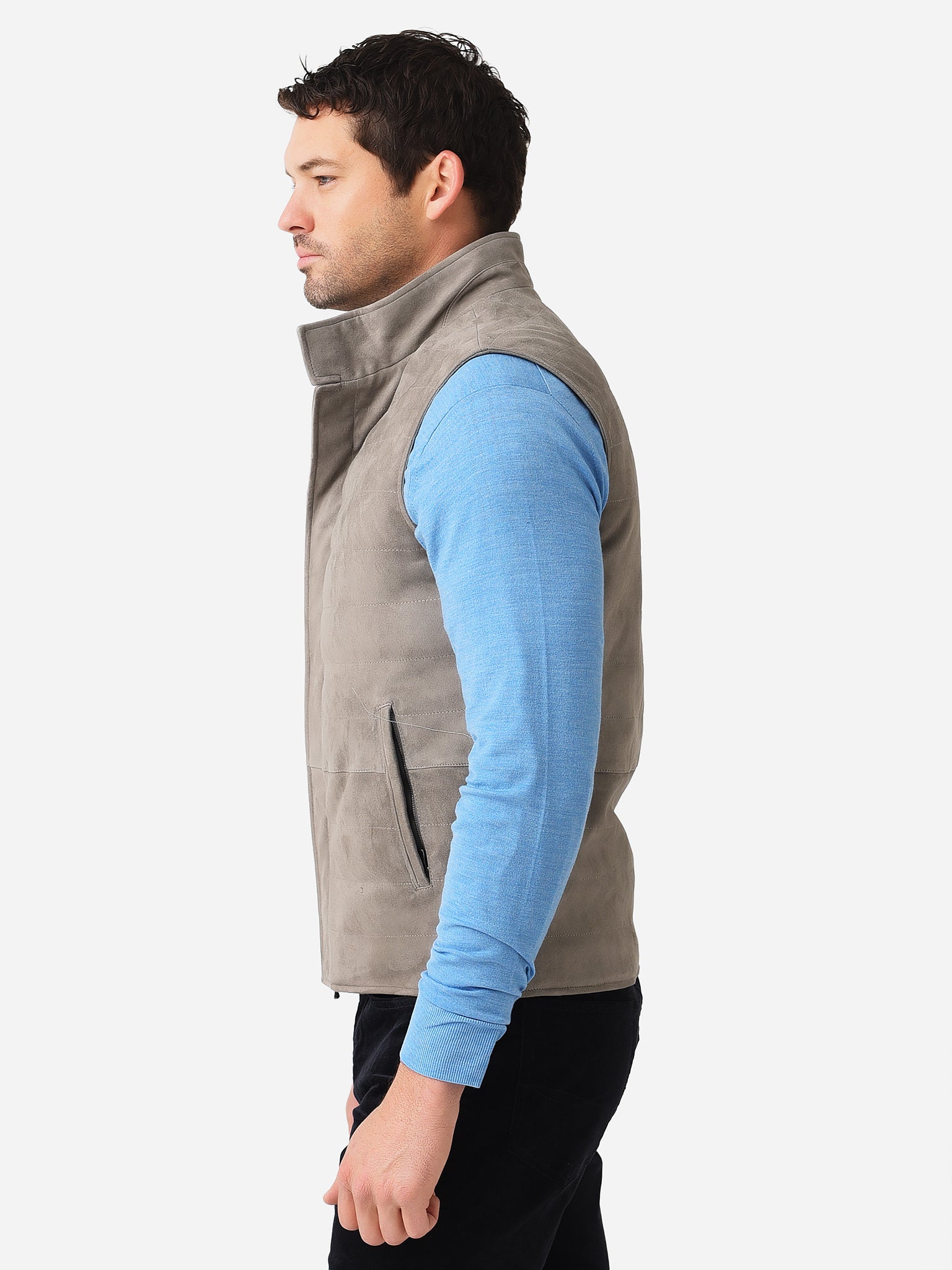 Peter Millar Crown Crafted Men's Vantage Suede Vest