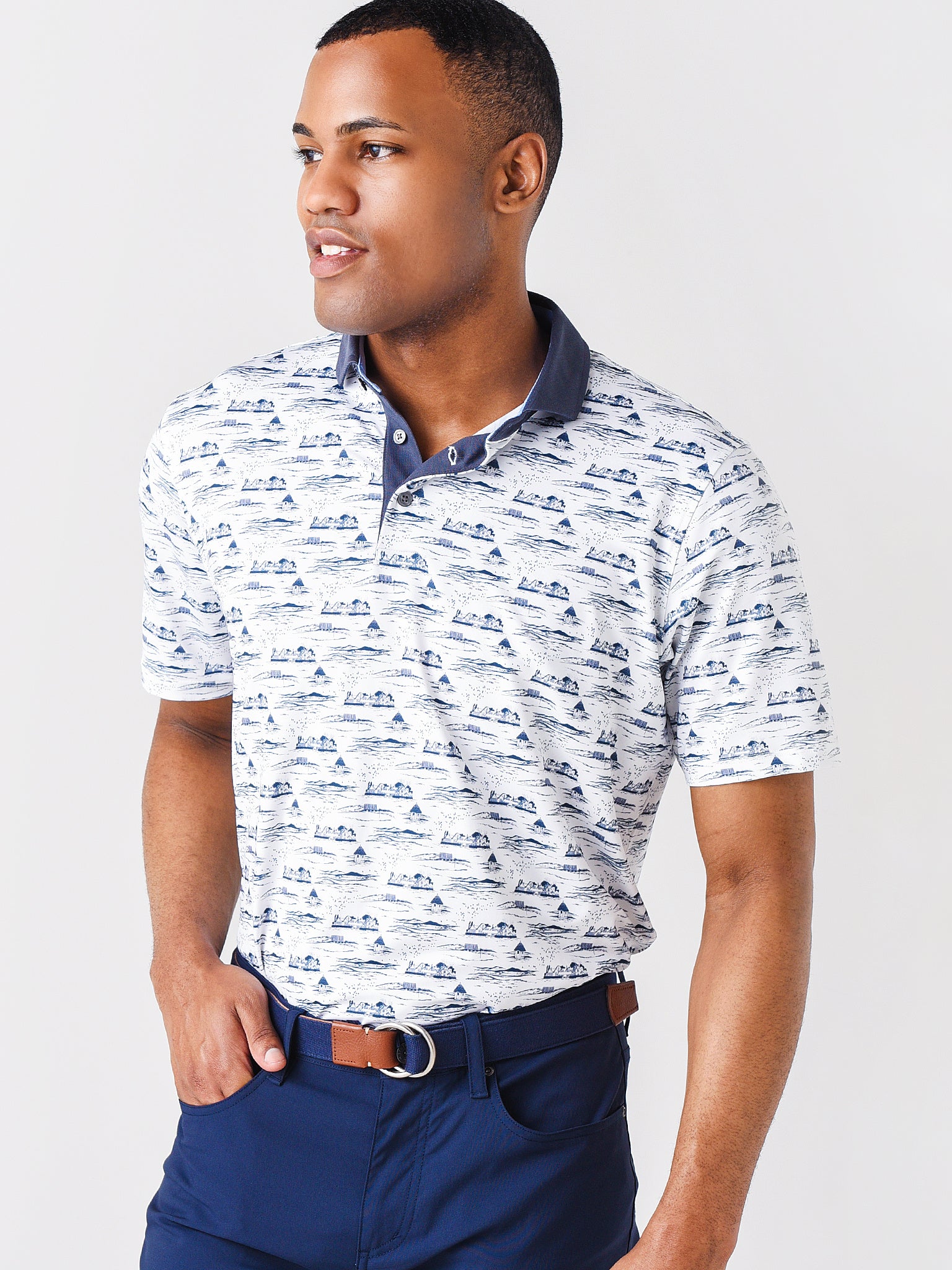 Greyson Men's Monogram Polo