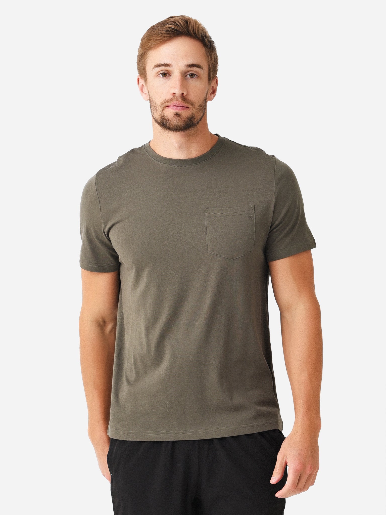 Men's Bamboo Cotton Crew Neck T-Shirts