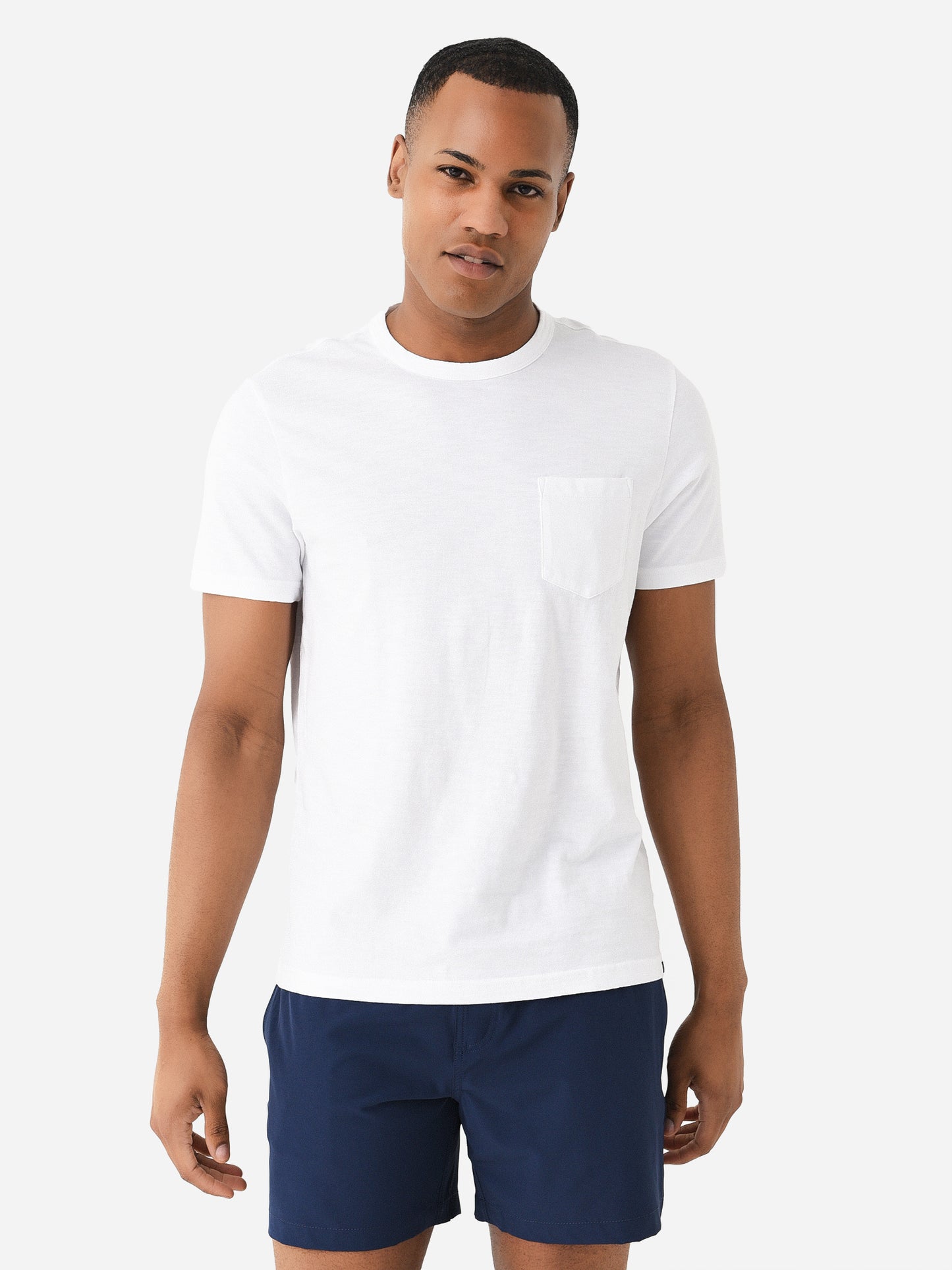 Faherty Brand Men's Sunwashed Pocket Tee