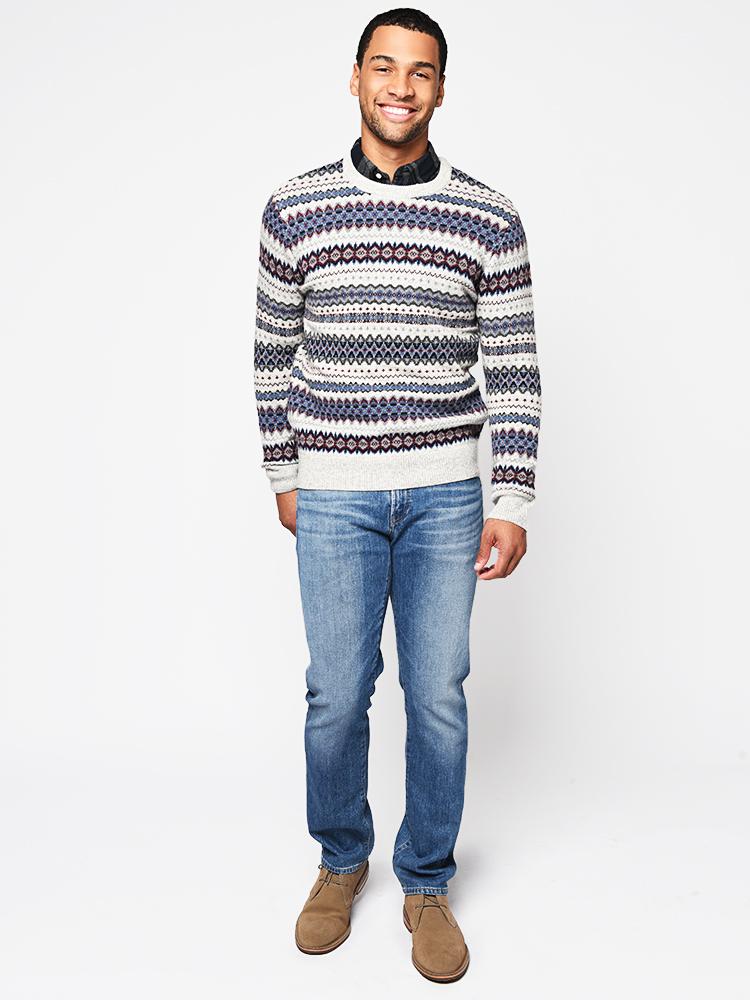 J crew fair hot sale isle sweater mens