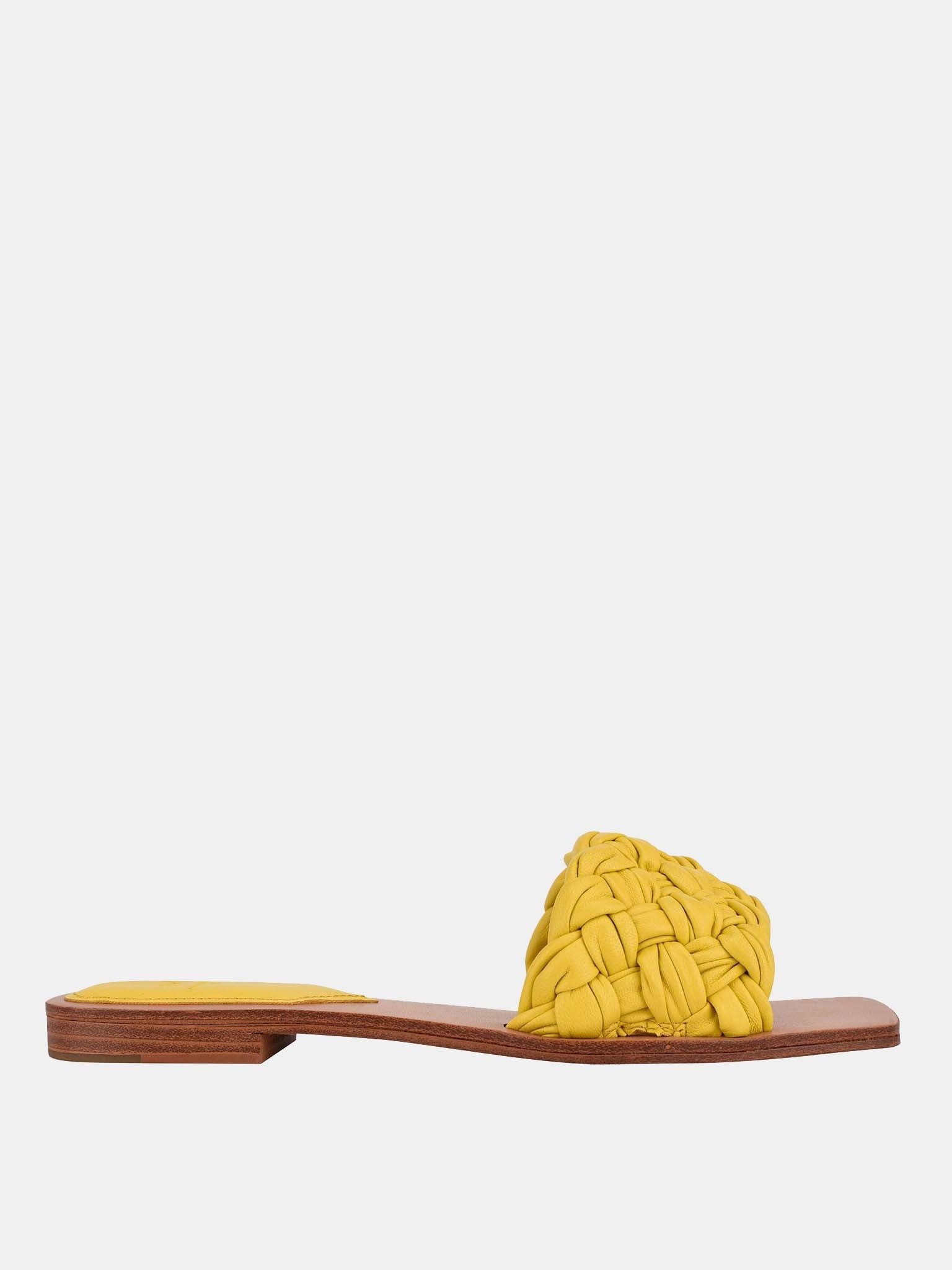 Marc fisher fashion yellow sandals