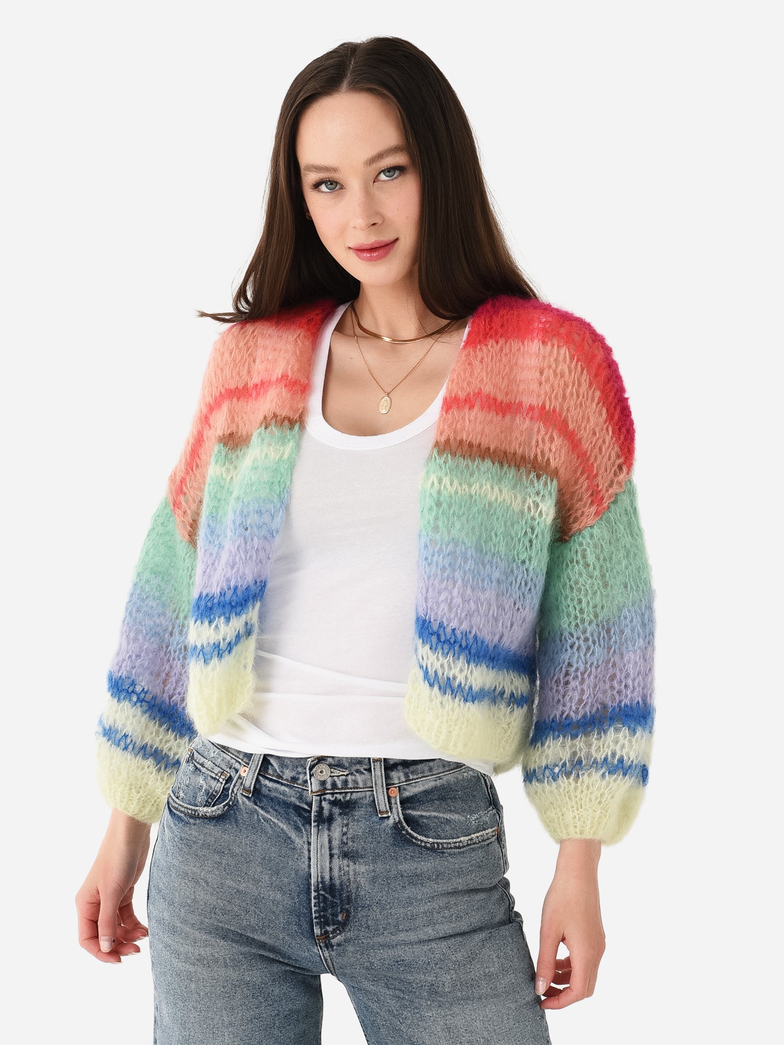 Maiami Women's Mohair Bomber Light Cardigan – saintbernard.com