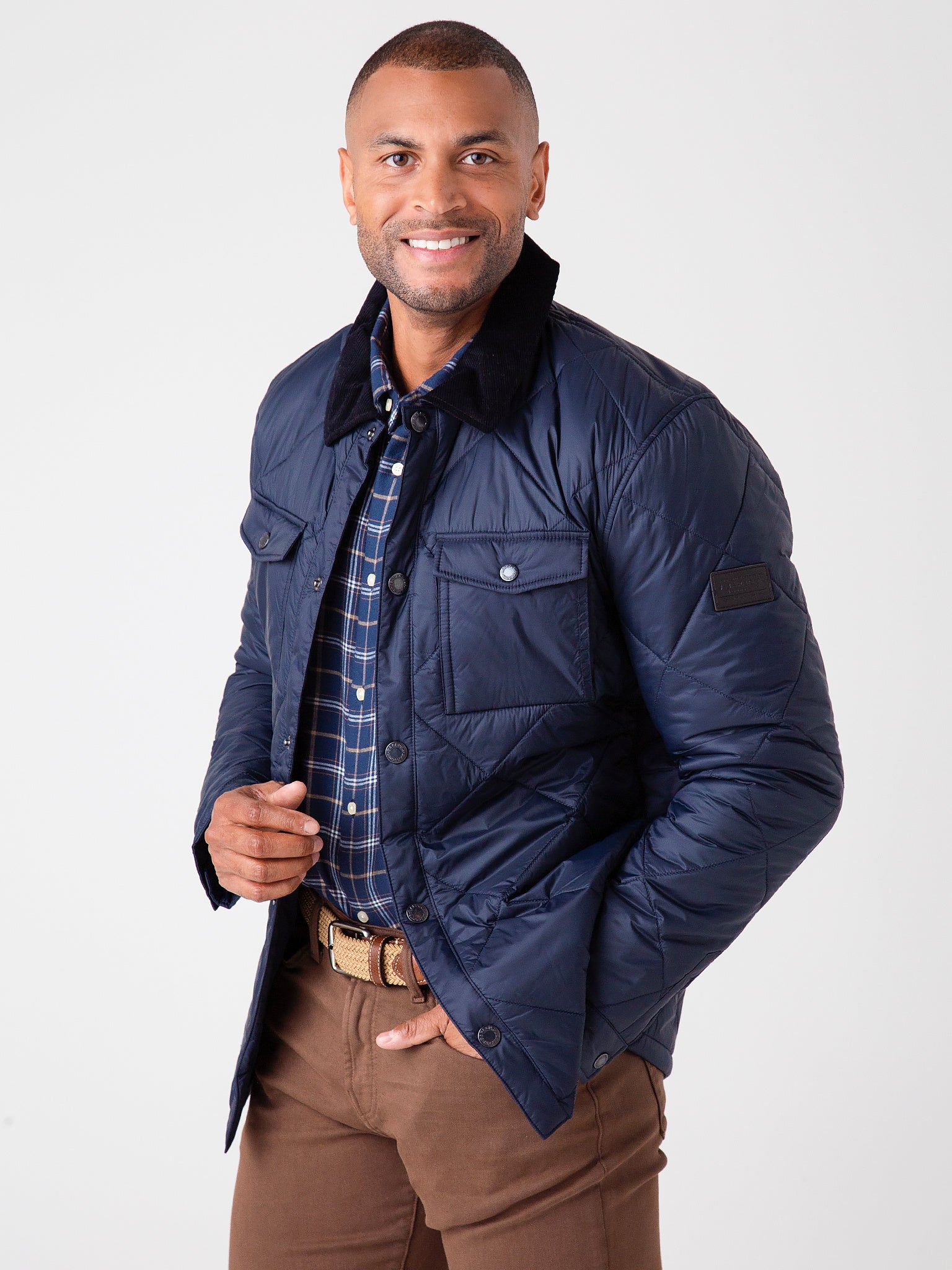 Barbour mens leather sale jackets