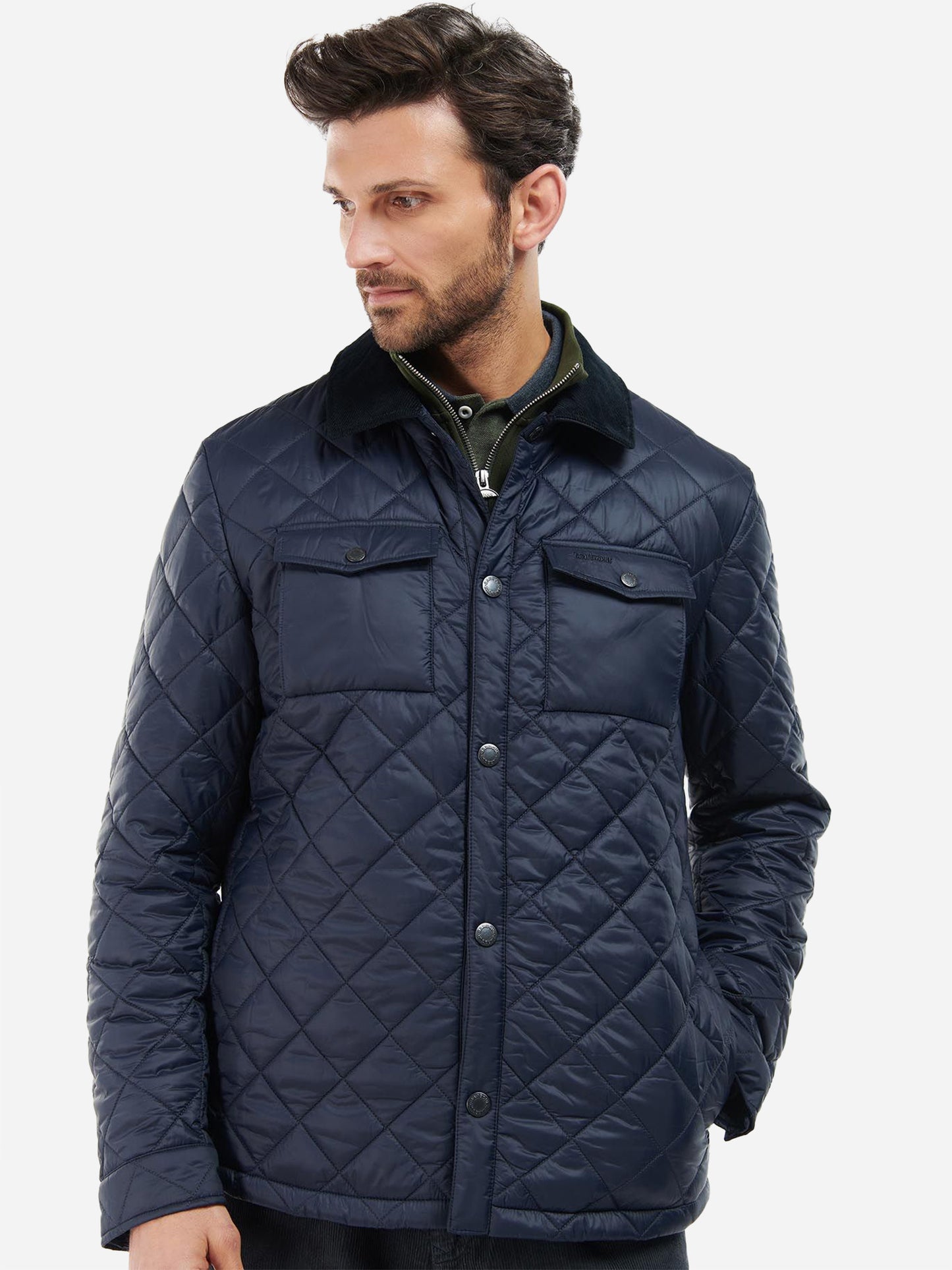 Barbour Men's Shirt Quilted Jacket