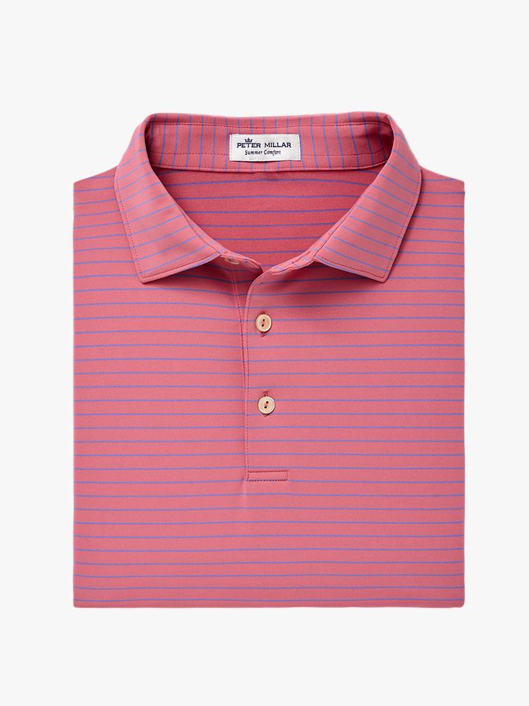 Peter Millar Crown Sport Men’s Crafty Striped Performance Polo