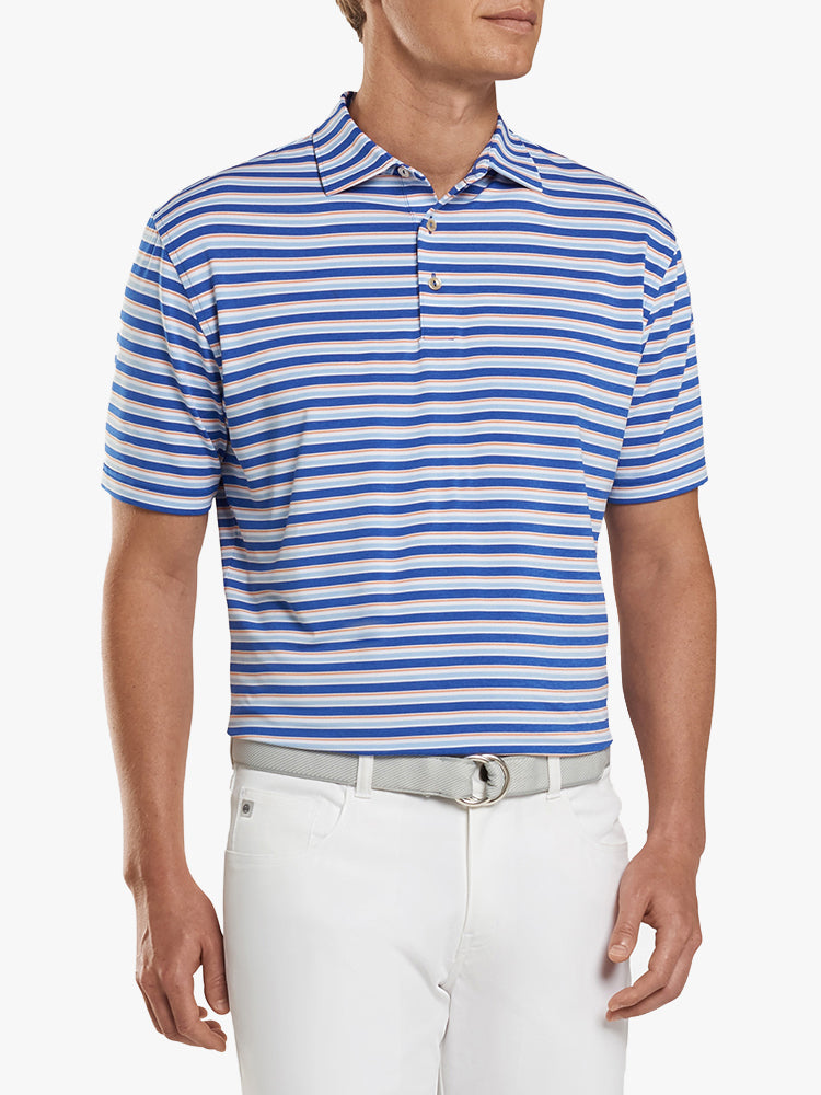 Peter Millar Crown Sport Men's Center Performance Polo