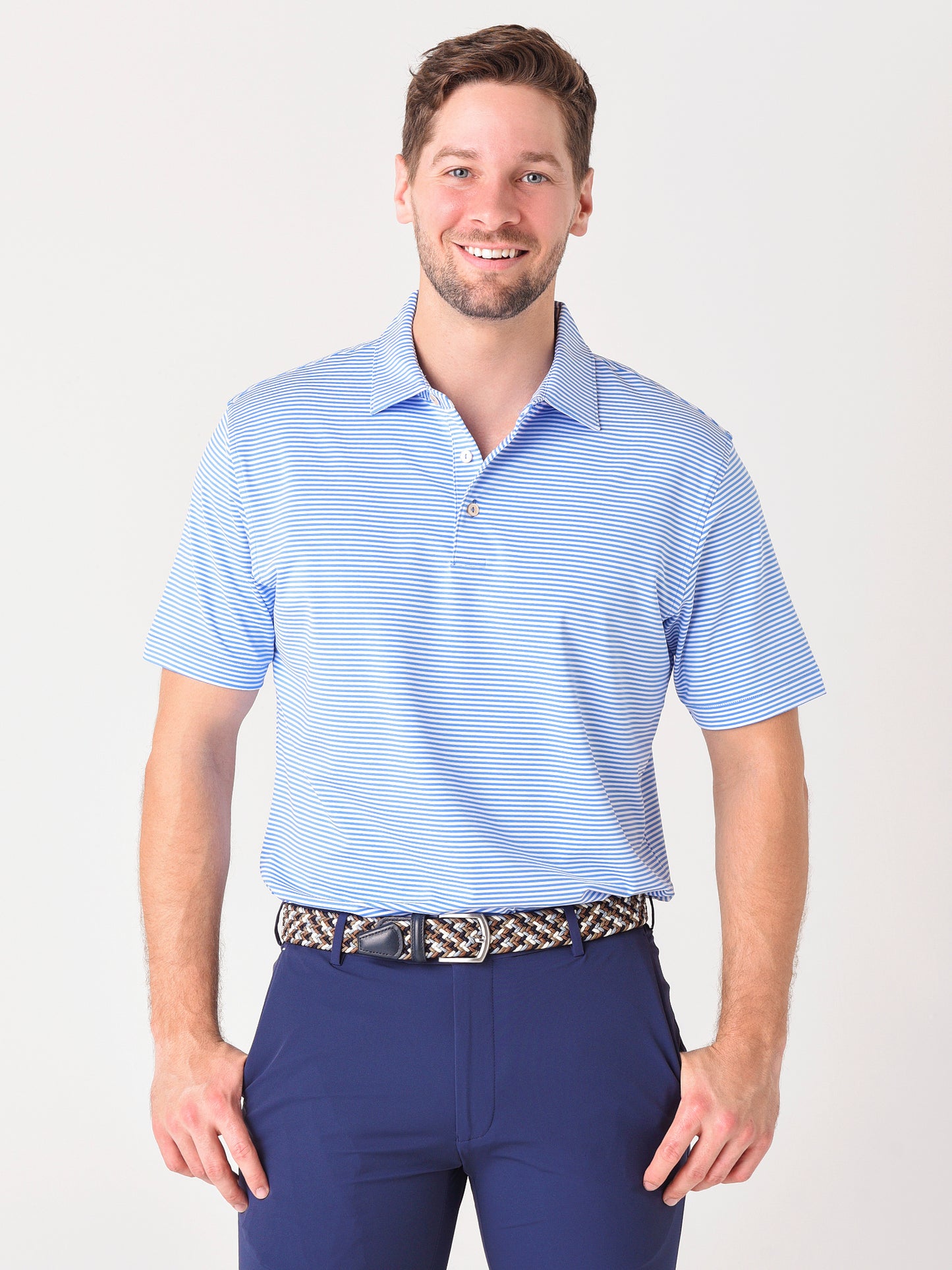 Peter Millar Crown Sport Men's Hales Performance Polo