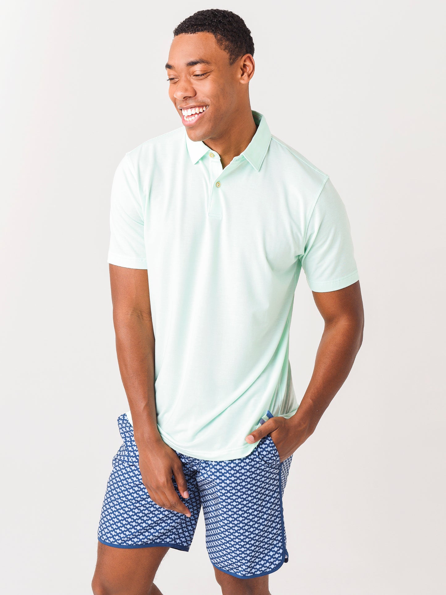 Peter Millar Seaside Men's drirelease® Natural Touch Polo