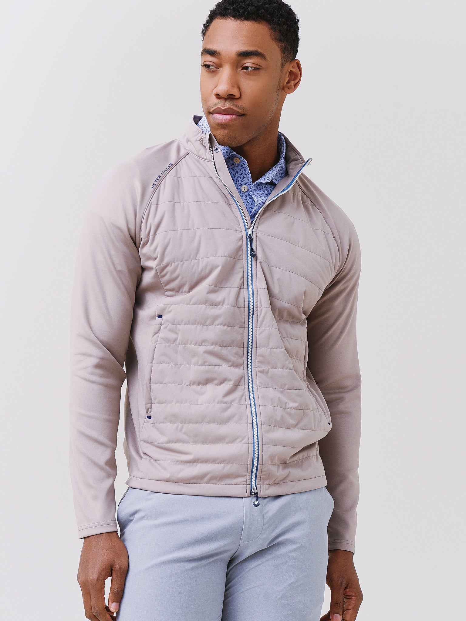 Peter Millar Crown Sport Men's Hyperlight Merge Hybrid Jacket