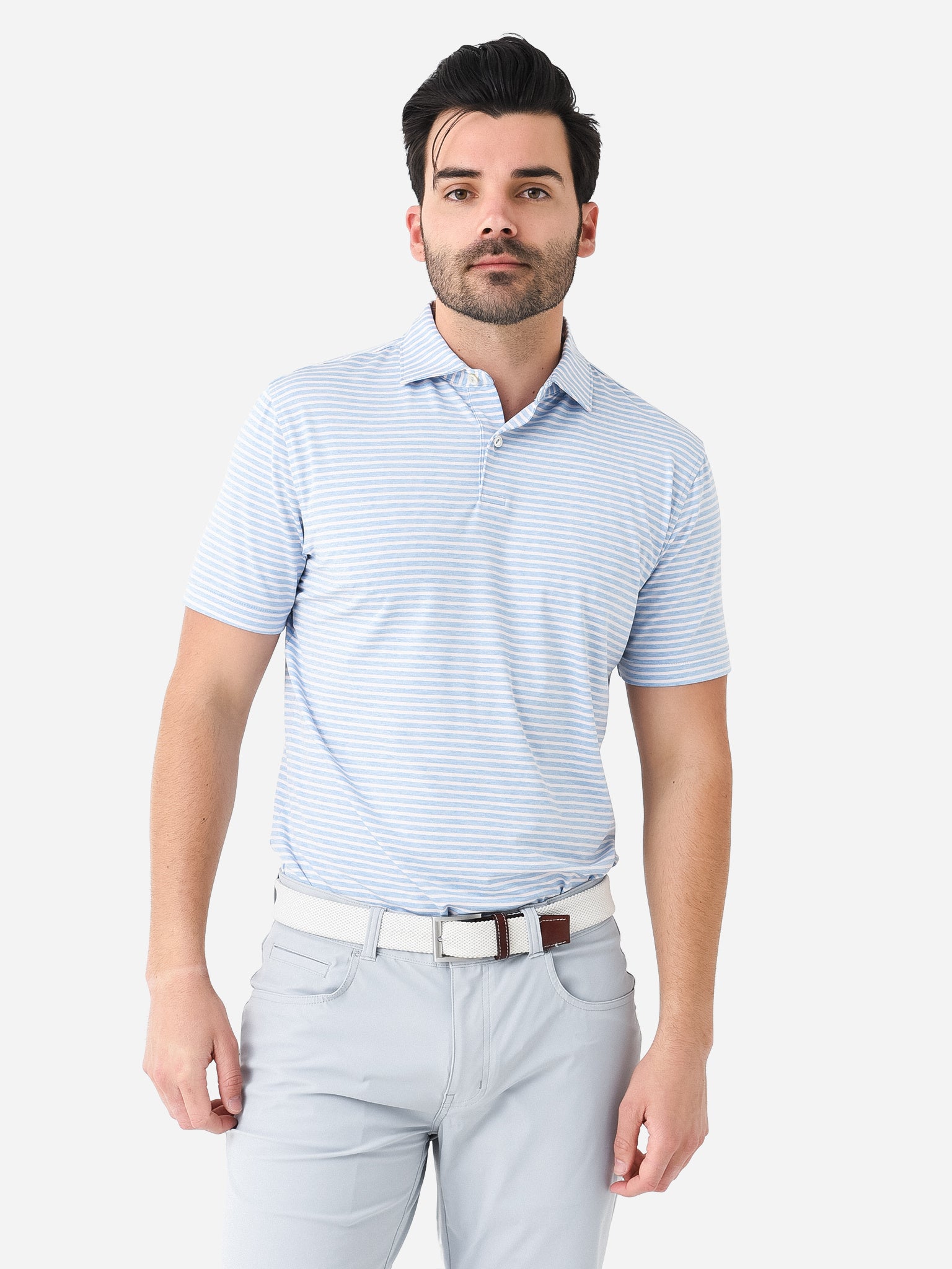 Peter Millar Crown Crafted Men's Miles Performance Jersey Polo ...