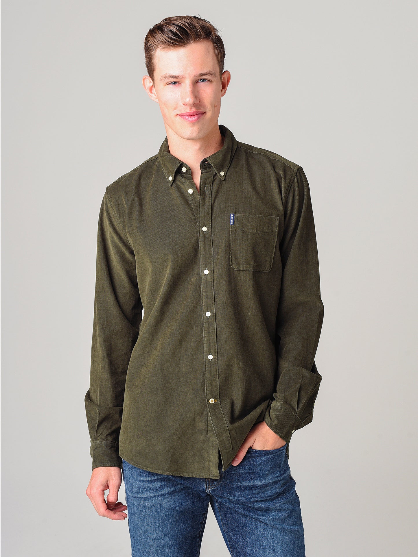 Barbour Men's Corduroy 2 Tailored Shirt