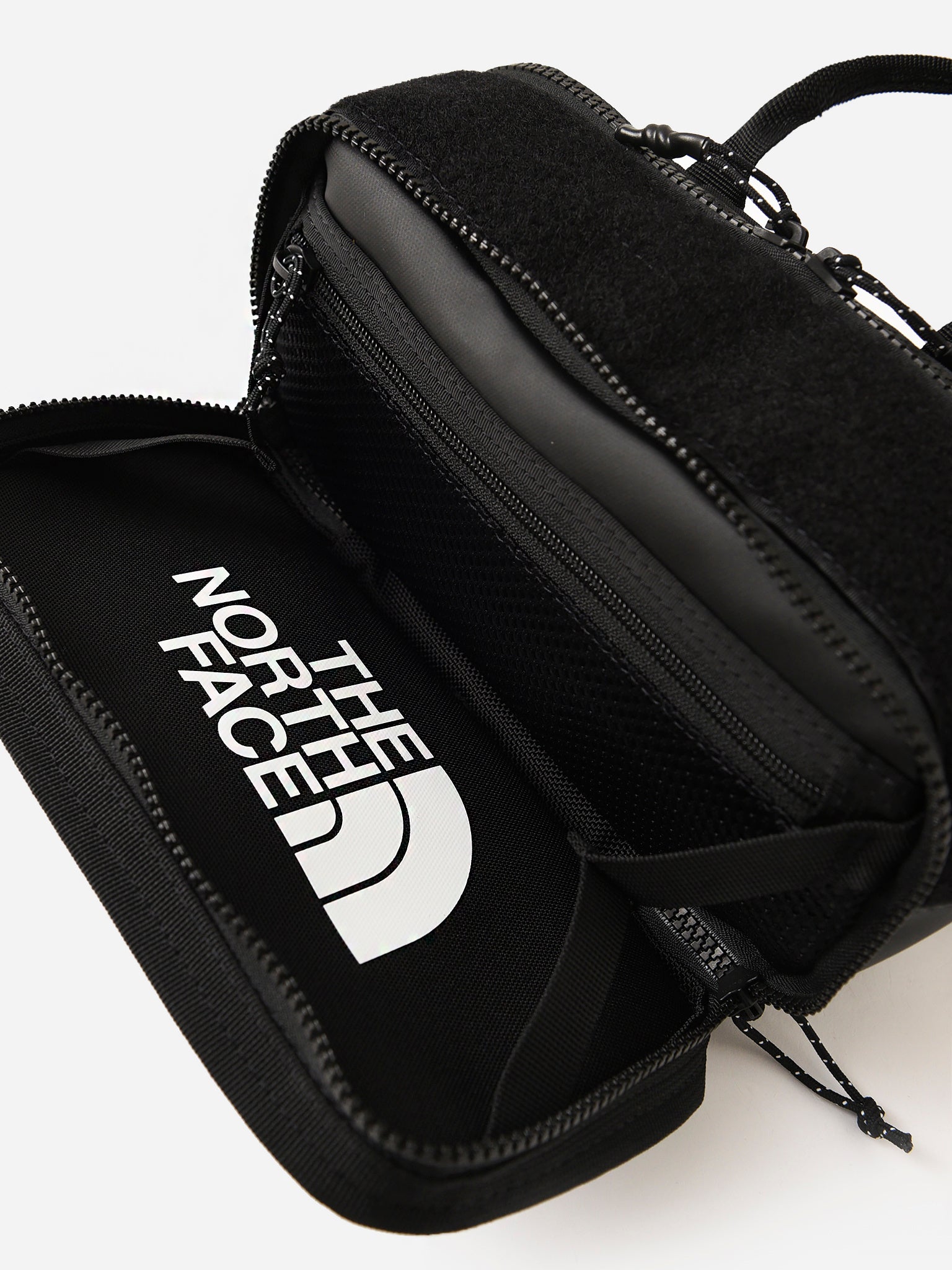 Black north face fanny pack online