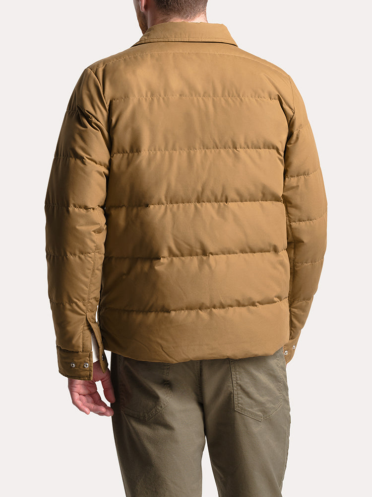 North face men's down sierra snap jacket online