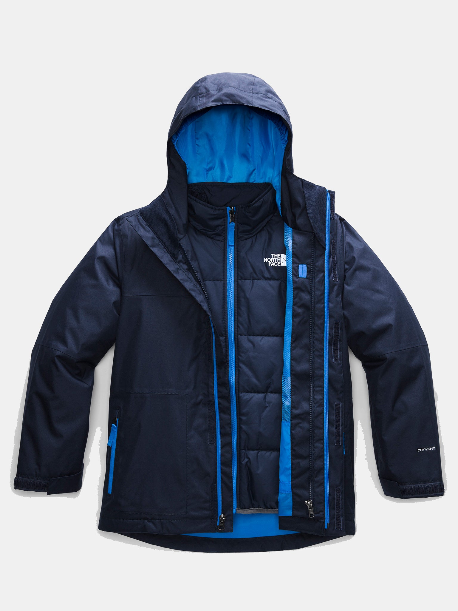 North face boundary triclimate boy sale