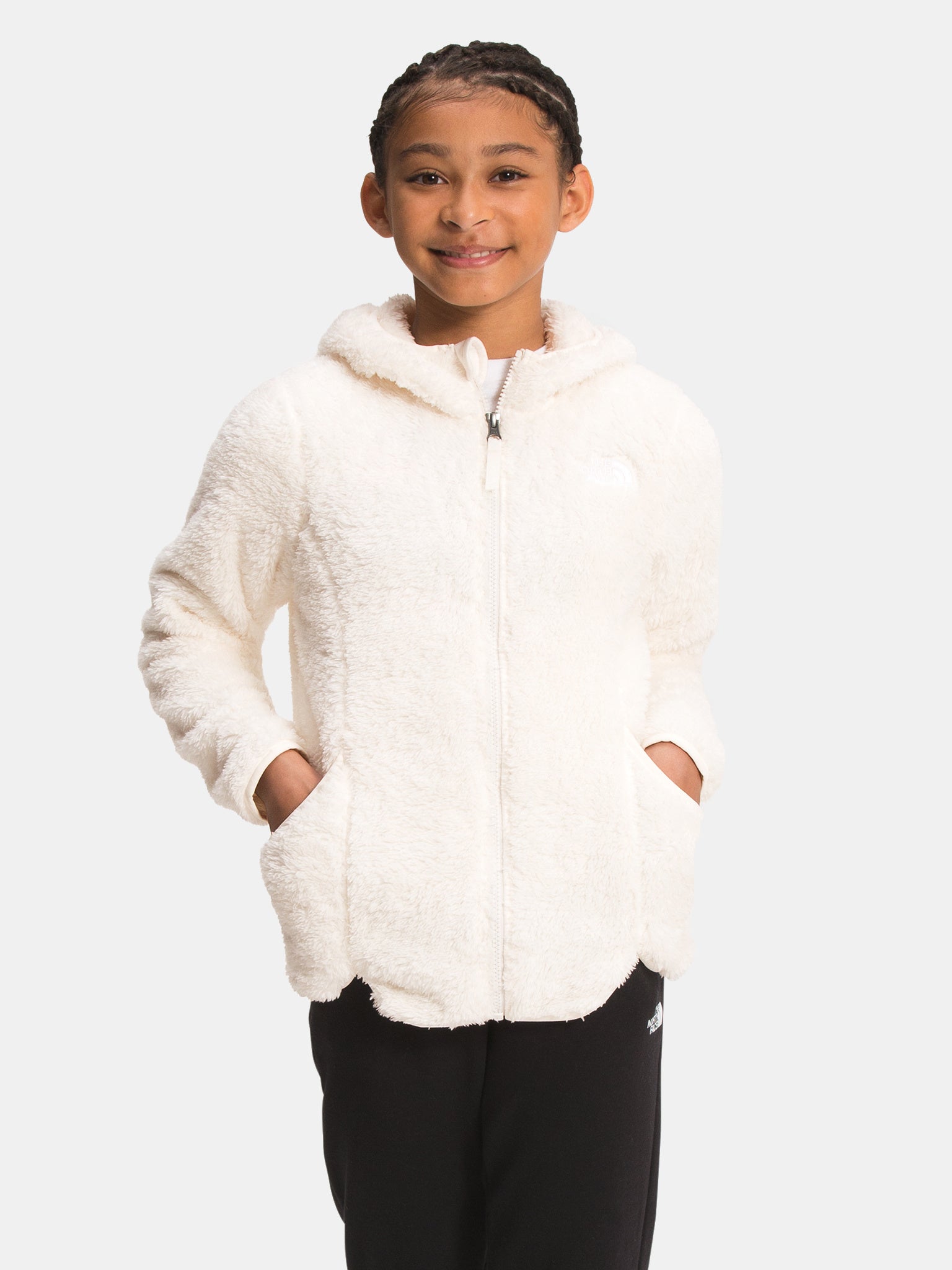 The North Face Girls’ Suave Oso Hooded Full Zip Jacket – saintbernard.com